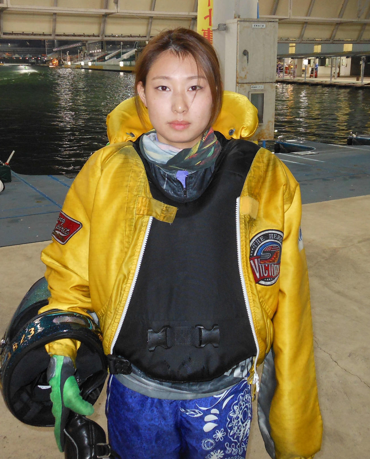 産休明けの復帰戦を6、5着で終えた中村桃佳（撮影・安井雅彦）