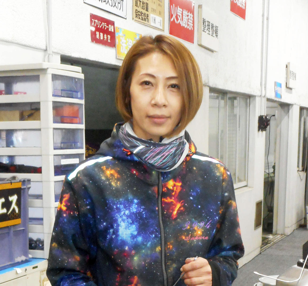 茶谷桜のまくり一撃に期待（撮影・岡田晋）