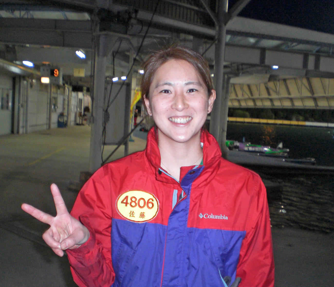 2日目1Rで逃げ切り今節初勝利の佐藤享子（撮影・平田英治）