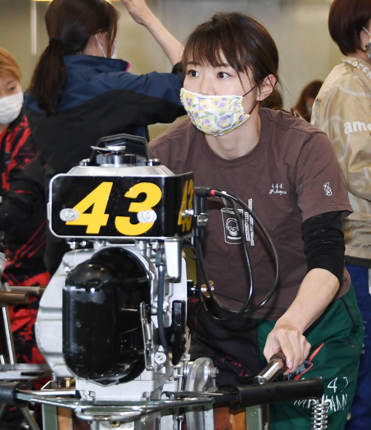 深川麻奈美（2020年4月29日撮影）