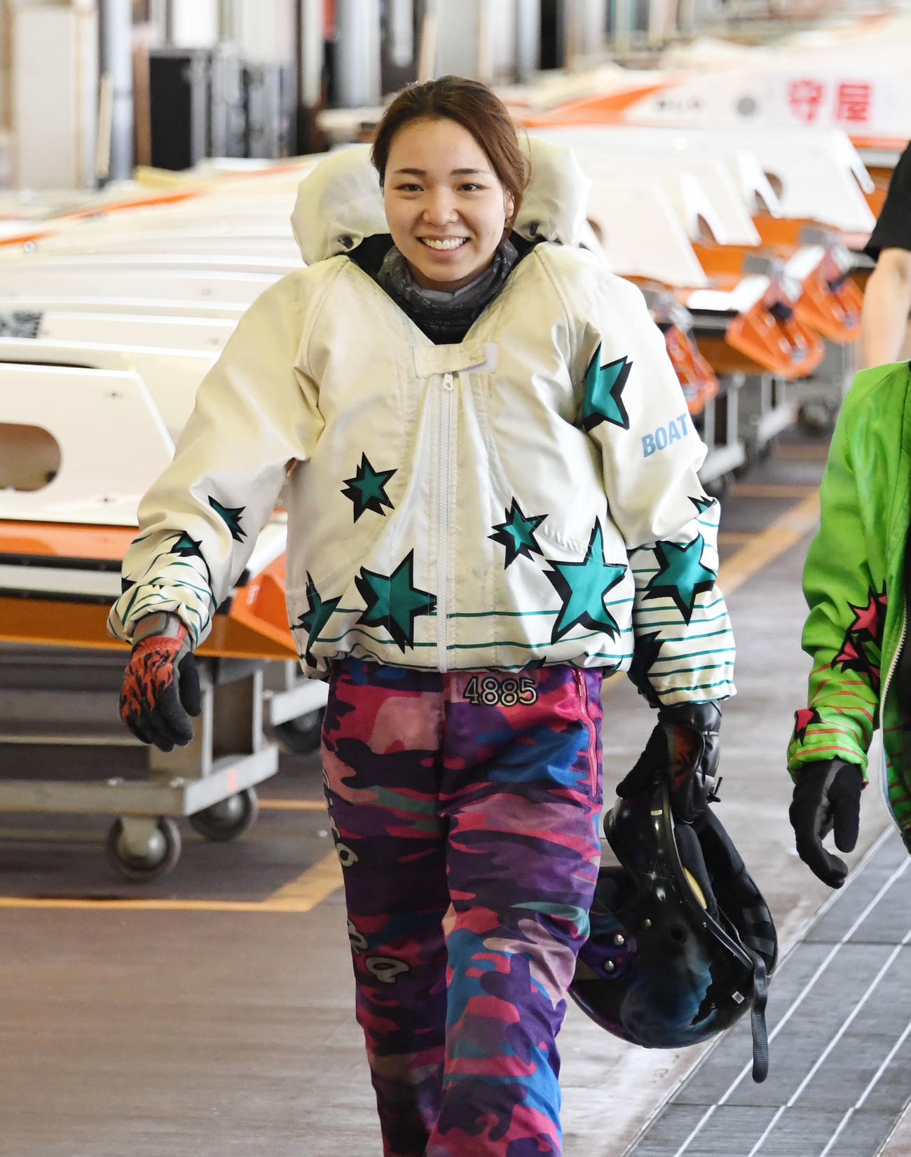難を逃れたが足は低調な大山千広
