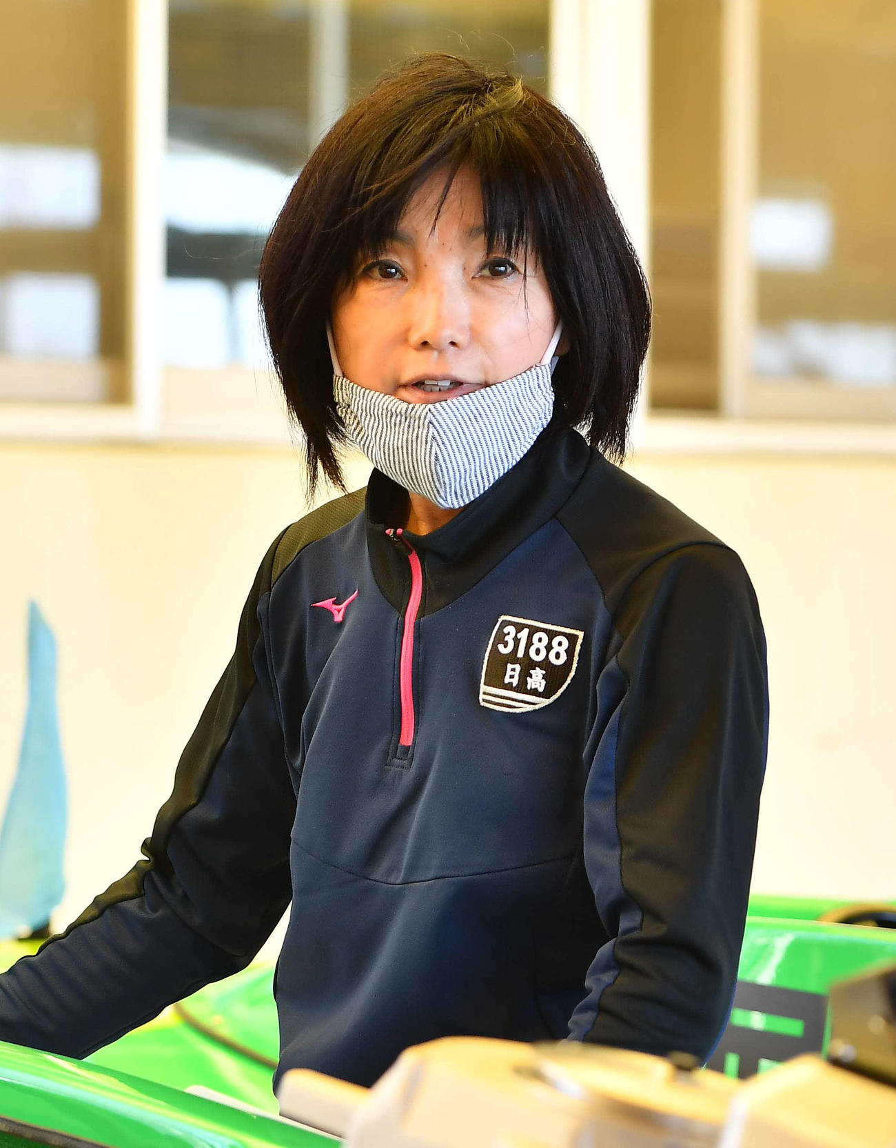 初日12R記者選抜戦を逃げ切った日高逸子（撮影・上田博志）