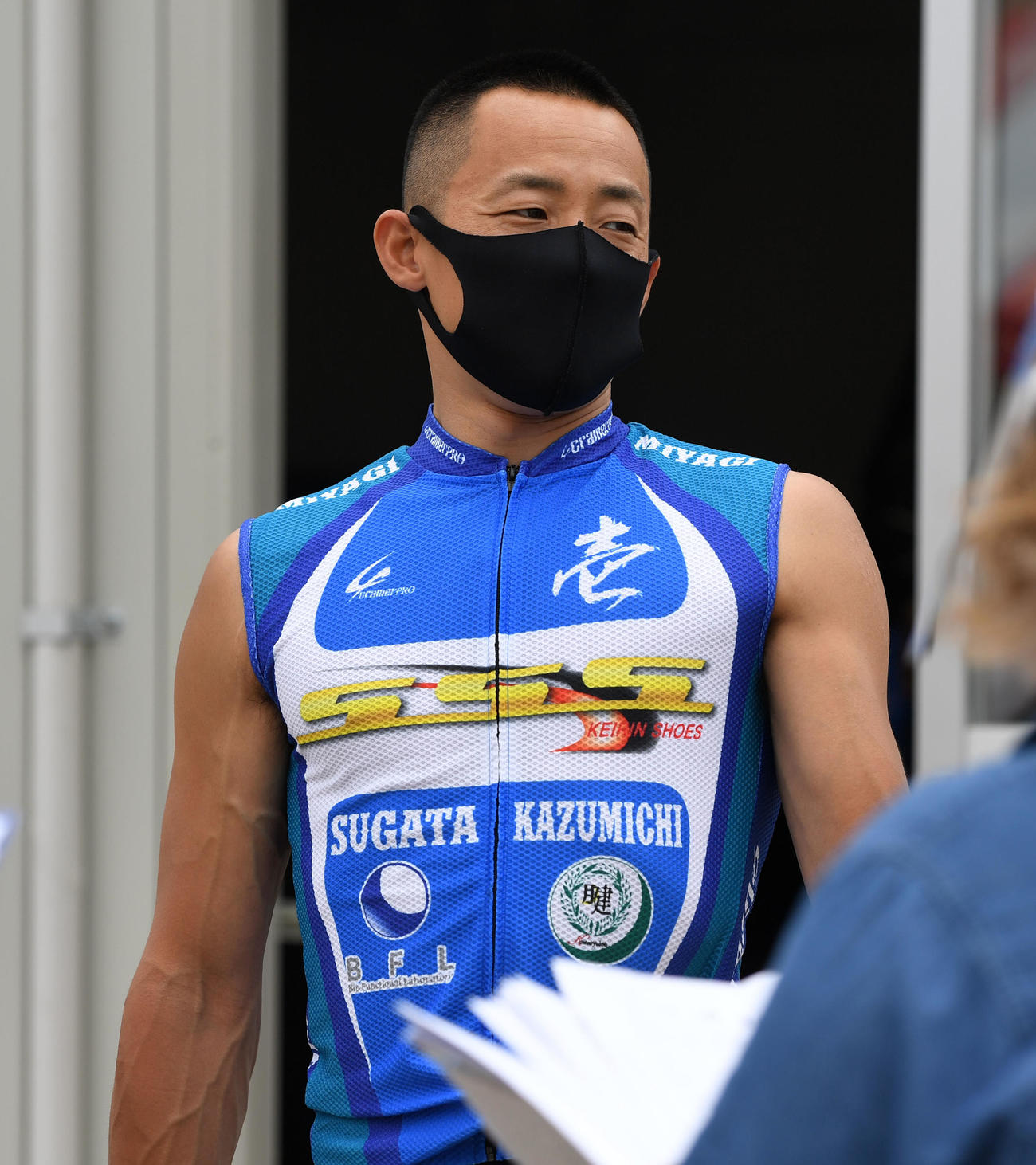 菅田壱道（撮影・前岡正明）