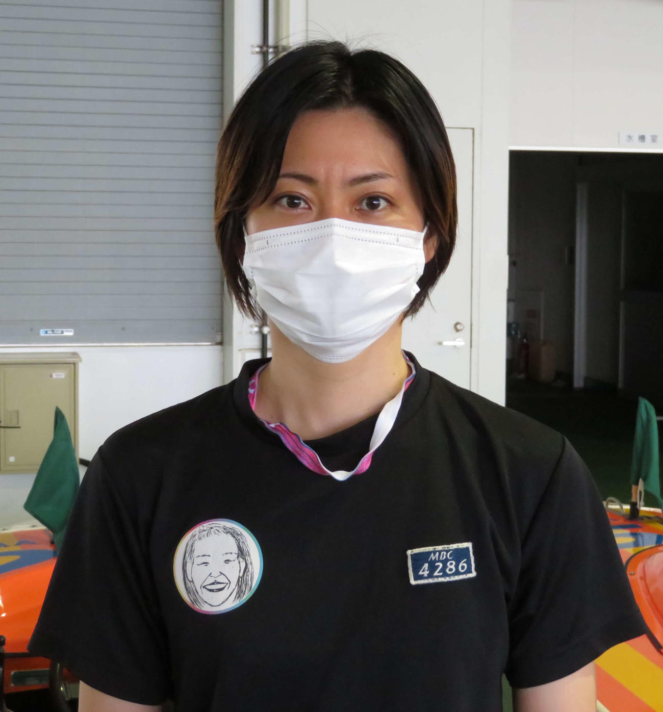 平田さやかが地元多摩川で行われるレディースチャンピオン出場をほぼ決める。（撮影・古村亮）