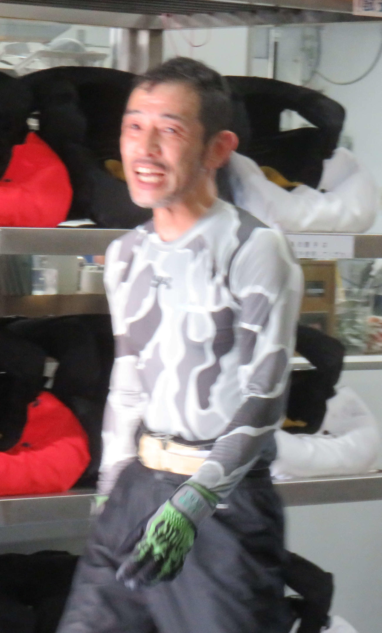 三角哲男は12Rをなんとか逃げ切り江戸川通算200勝を達成、レース後は苦笑に近い笑みを漏らした