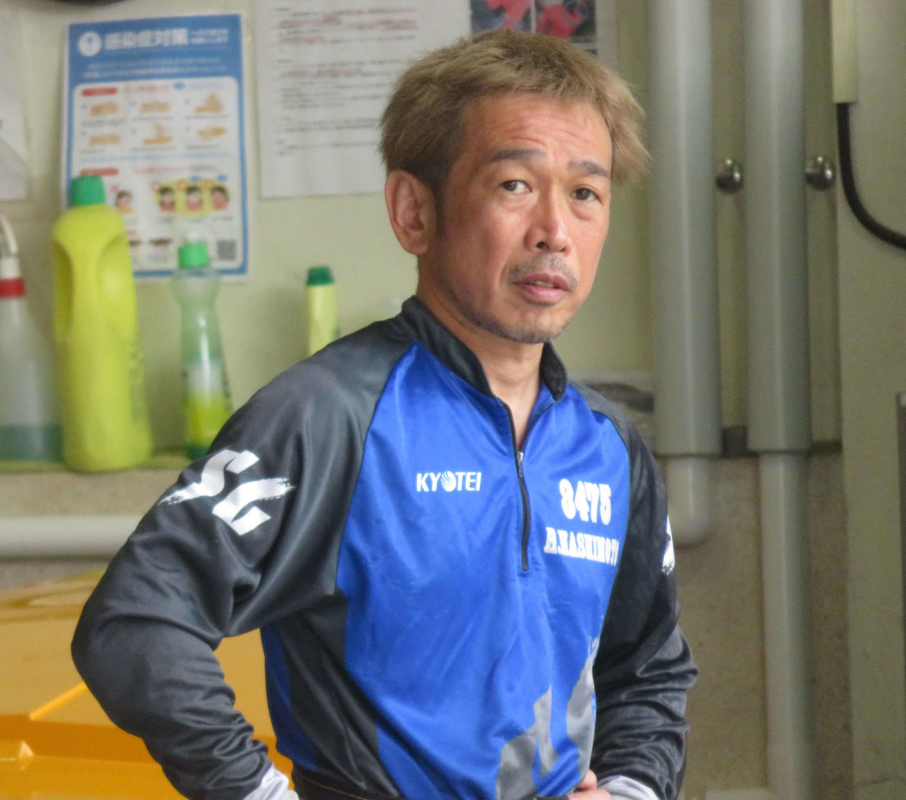 予選トップ通過した橋本久和