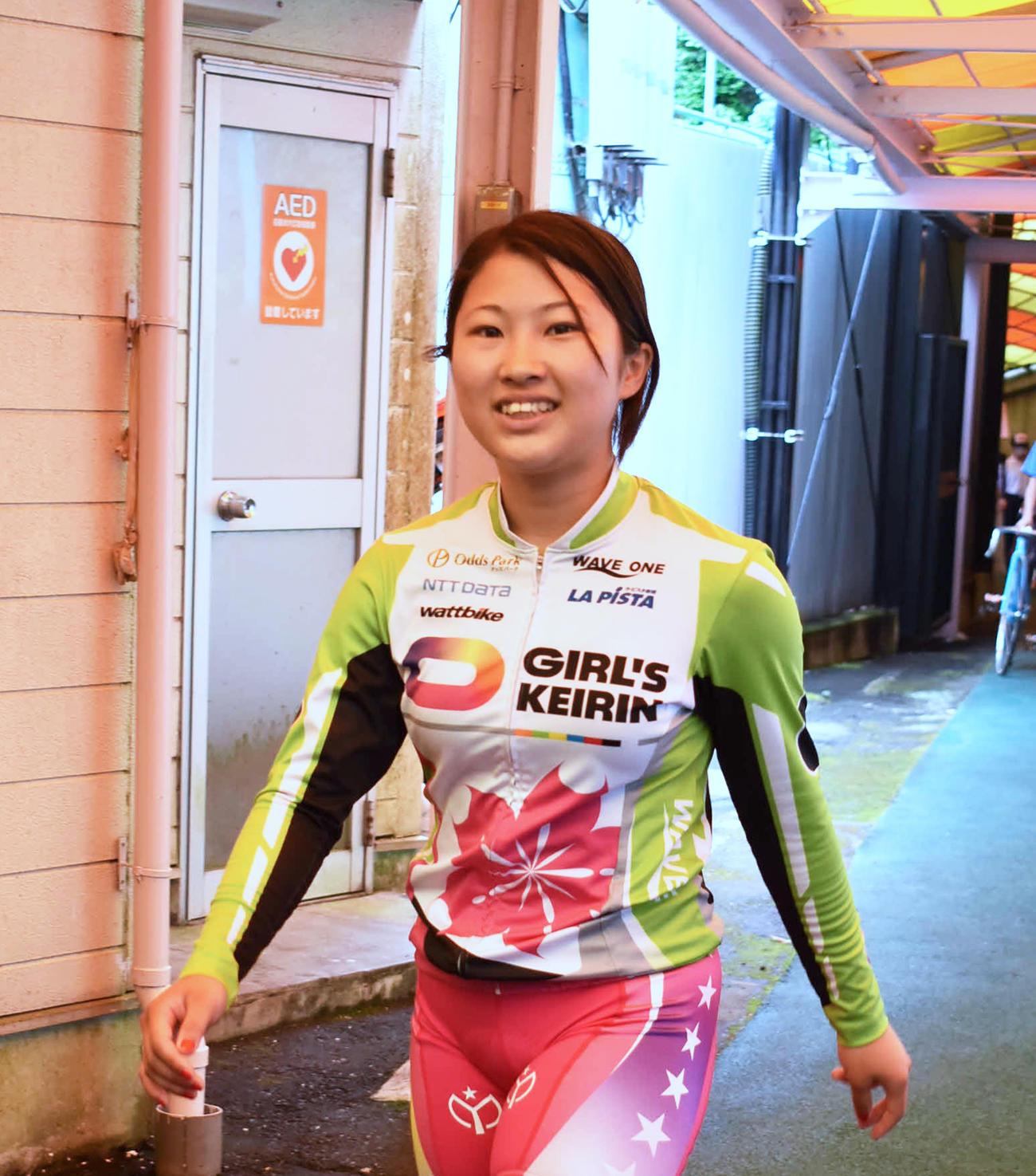 近沢諒香は先行勝負が身上（撮影・松井律）