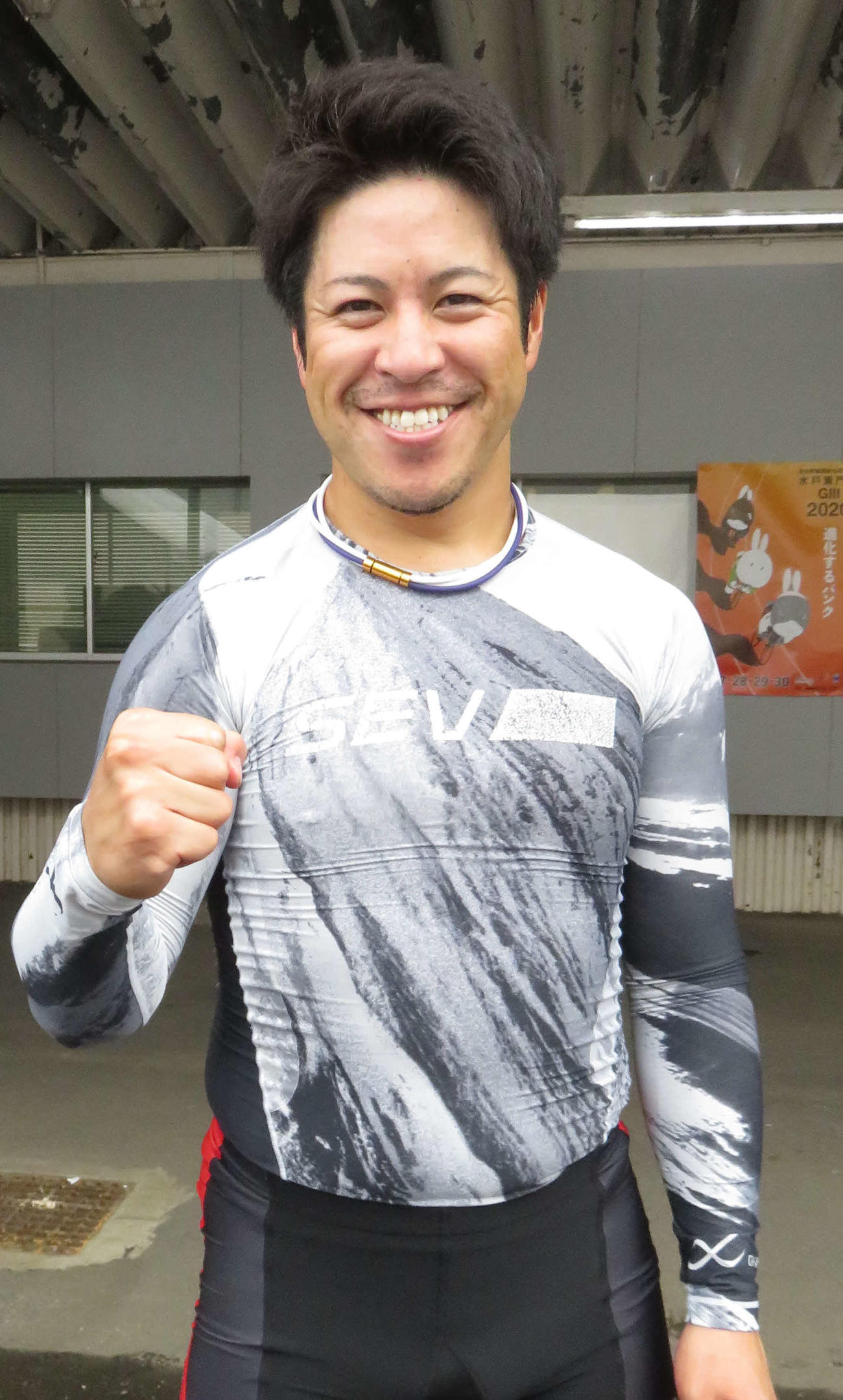 準決に一番乗りした佐藤友和