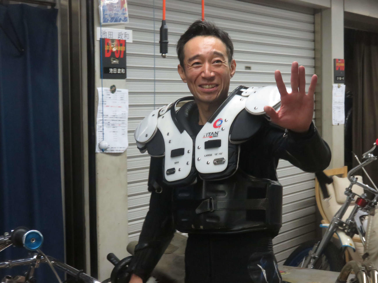 永井大介が101回目の優勝を決める