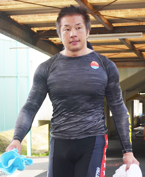 決勝も自慢の決め足を駆使したい小倉竜二