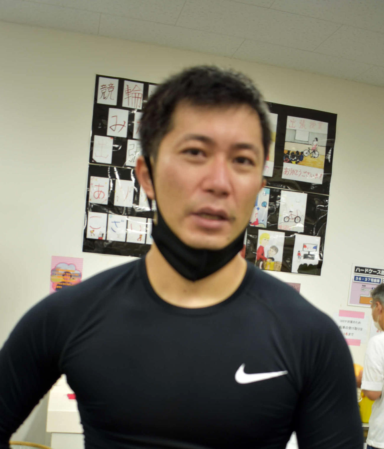 オールスターに向けて順調な仕上がりを見せている小松崎大地（撮影・松井律）