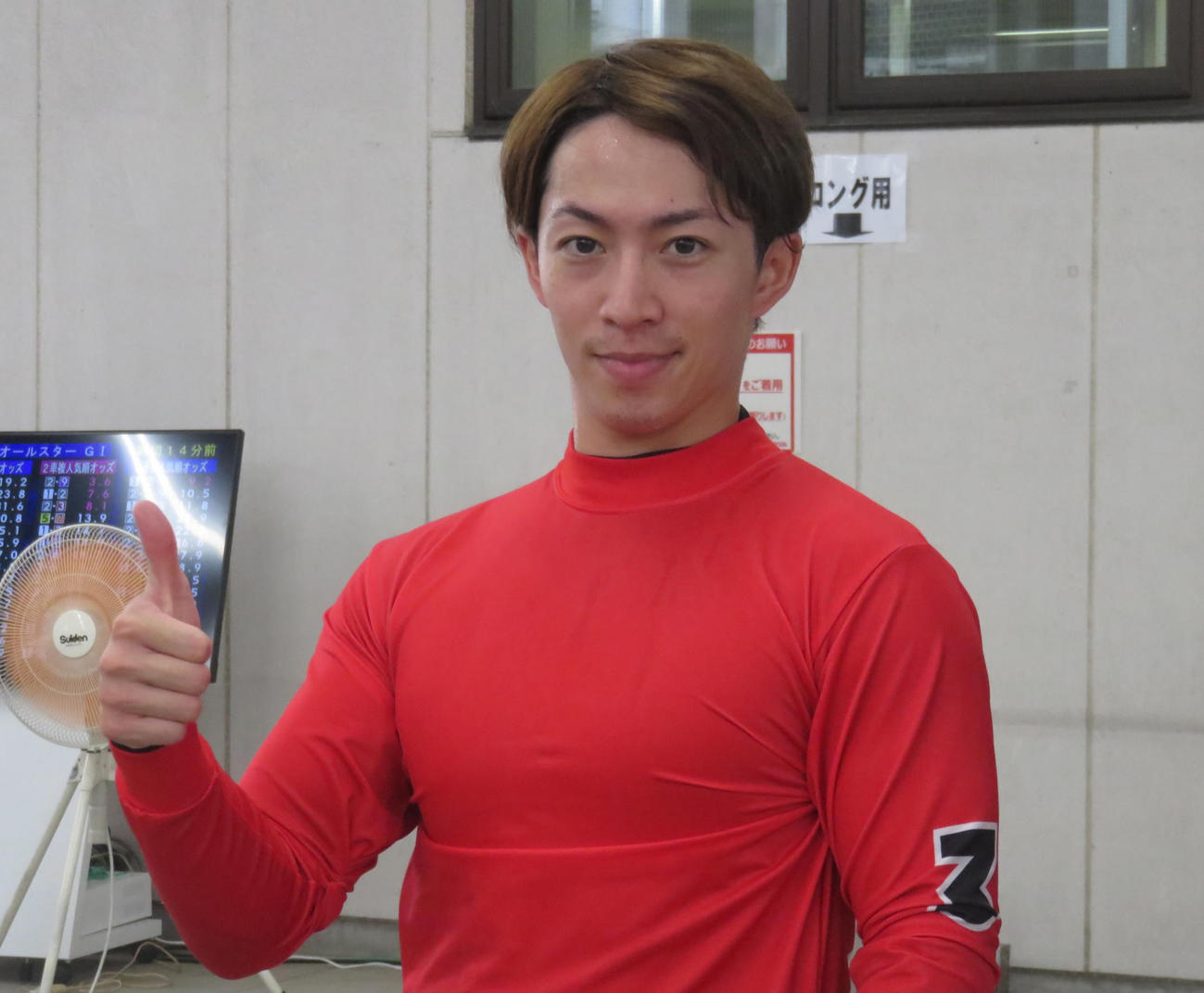 落車翌日にG1初白星を挙げた坂井洋