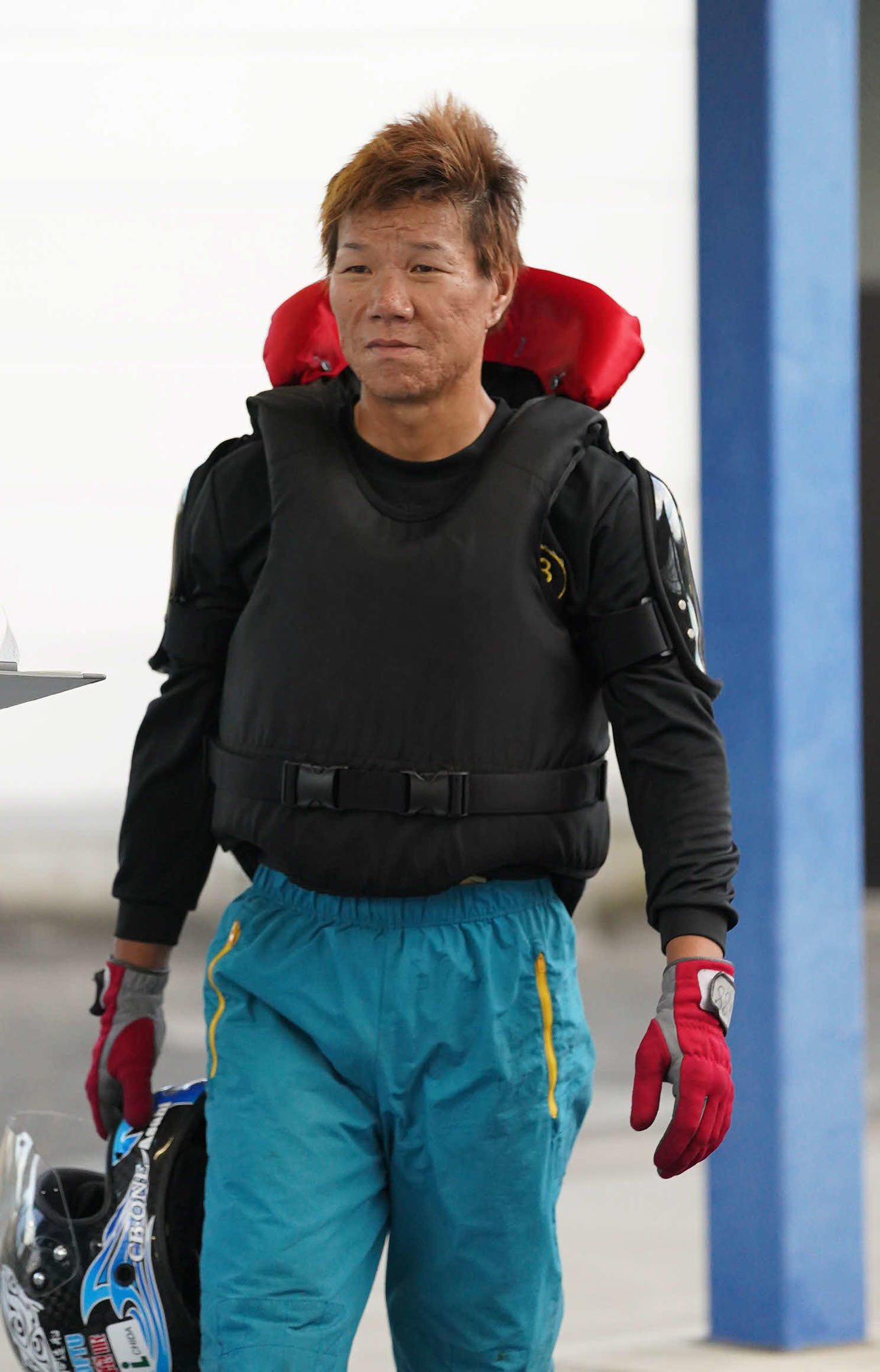 優出一番乗りした古川誠之が19年2月の浜名湖以来の優勝を目指す（撮影・森本幸一）