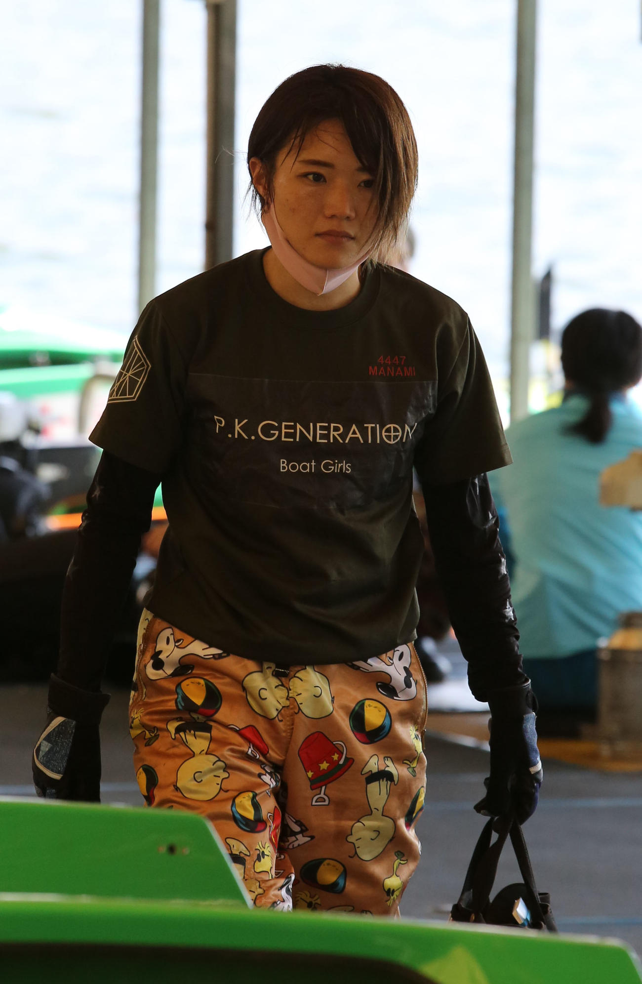 深川麻奈美がパワフルに2日目連勝を飾った（2020年8月8日撮影）