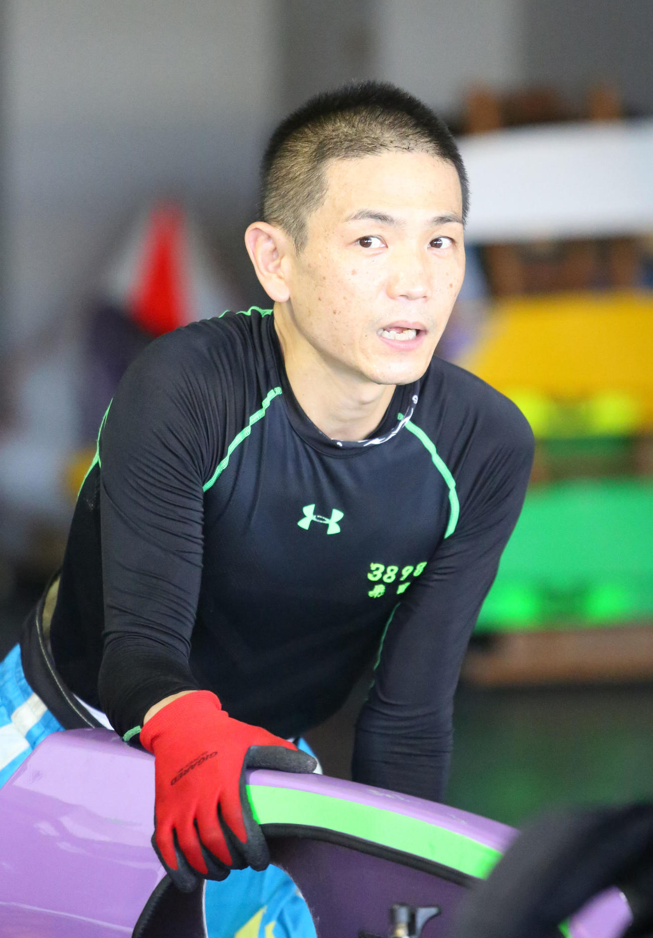 2日目連勝で初日後半から3連勝とした平田忠則