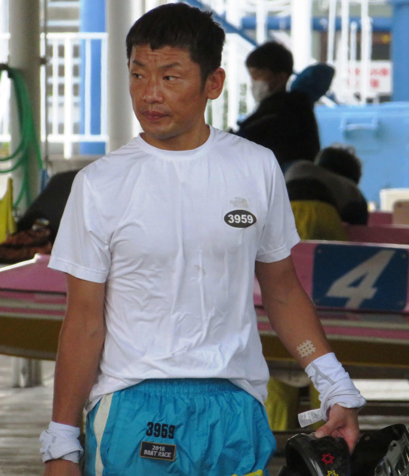 初日ドリーム戦1枠で登場する坪井康晴（撮影・古村亮）