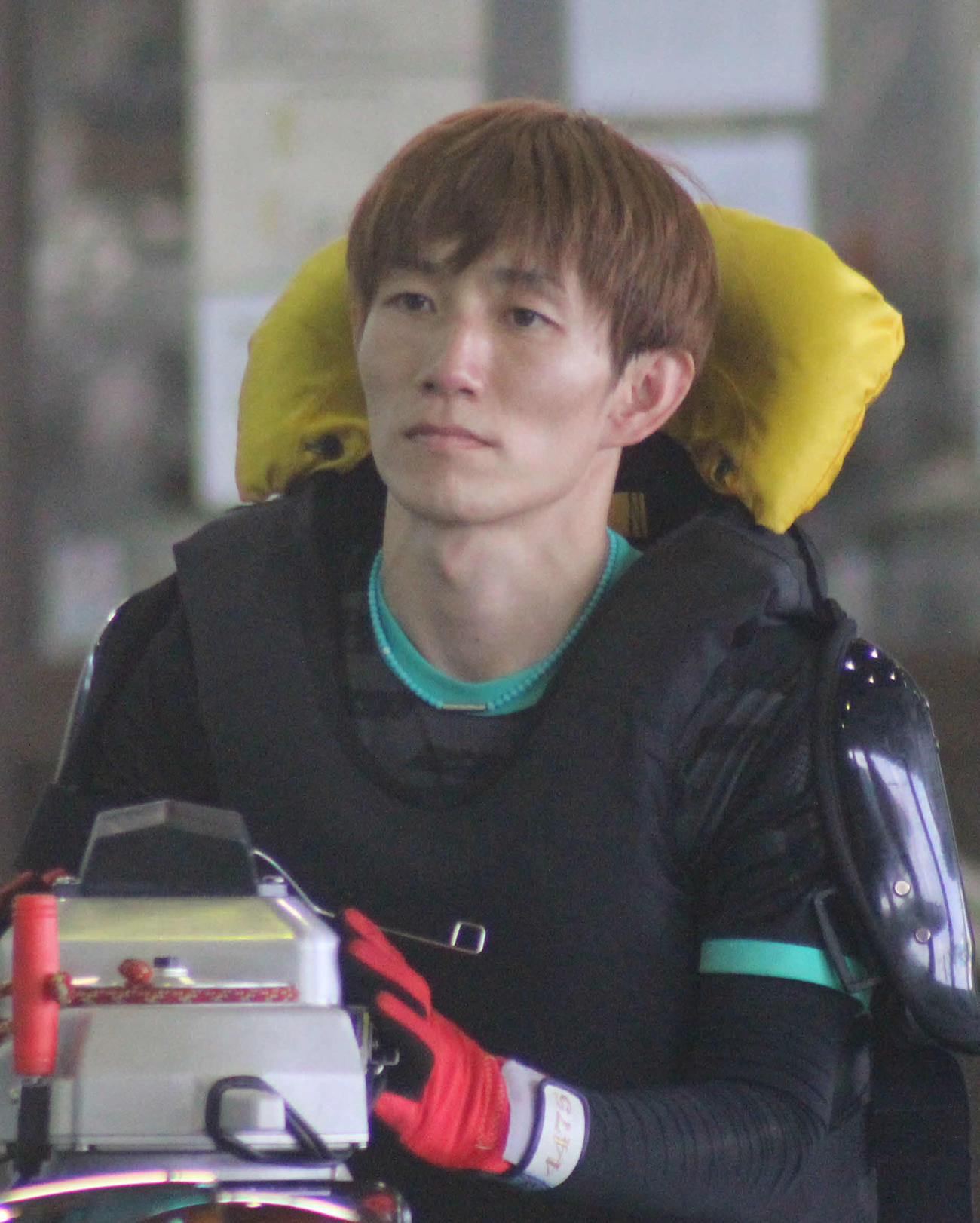 優勝戦は機力節一の末永祐輝が自在にさばく（撮影・中牟田康）