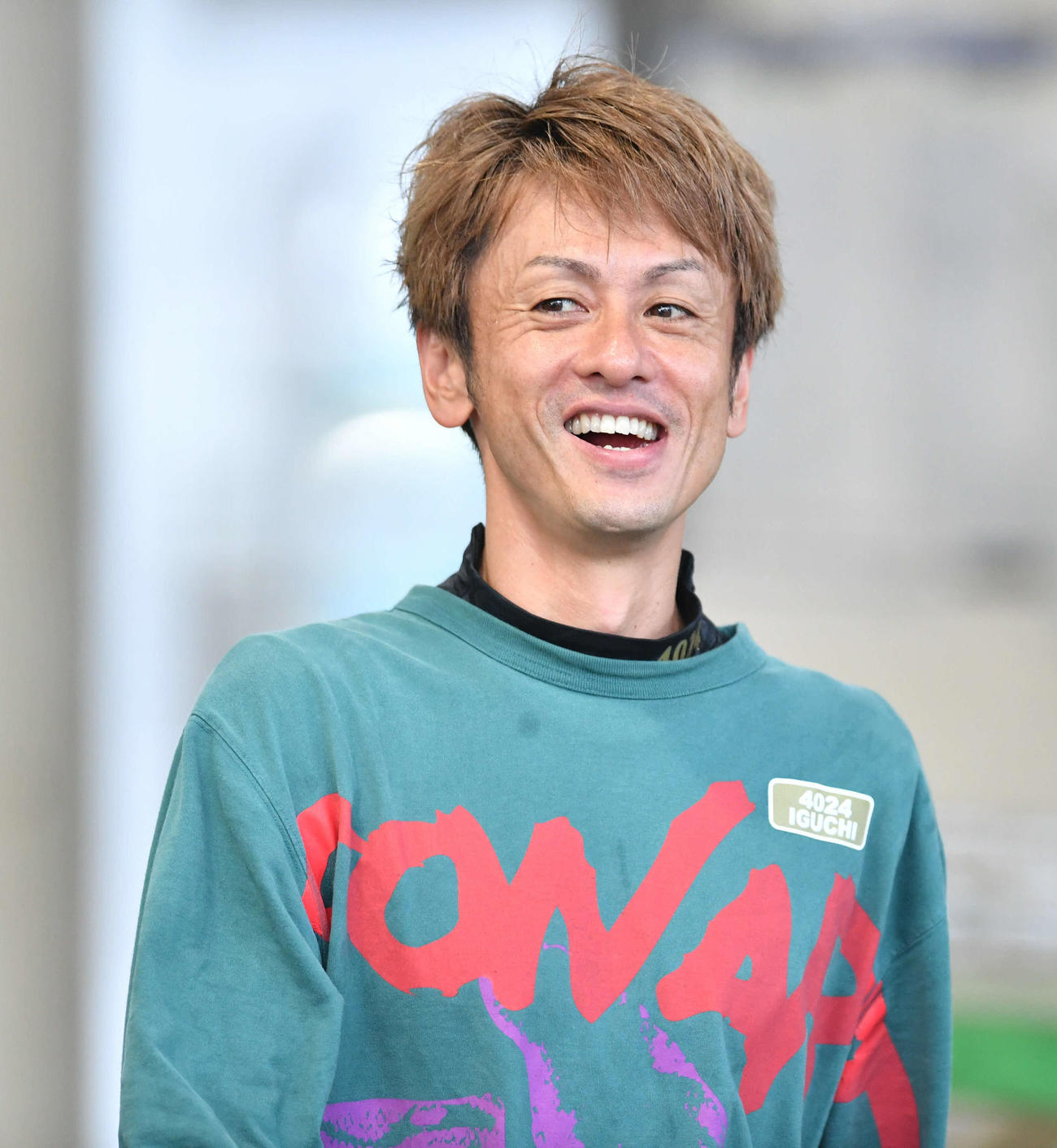 インから押し切った井口佳典（撮影・岩下翔太）