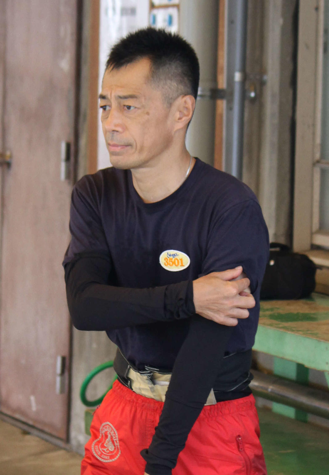 ハイパワーを誇る川上昇平（2020年8月28日撮影）