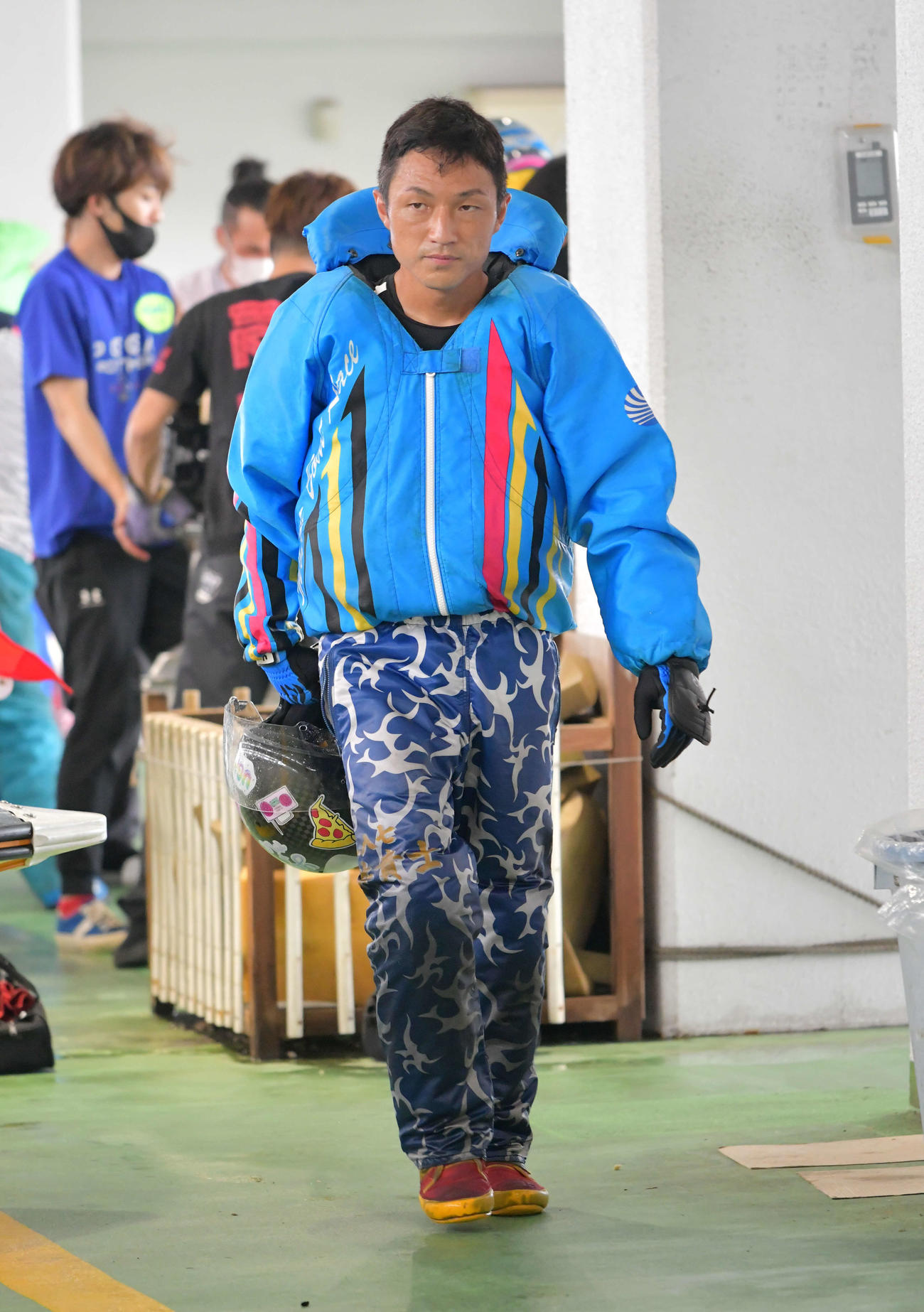 今井貴士が3日目ペースを上げる（撮影・土居恒久）