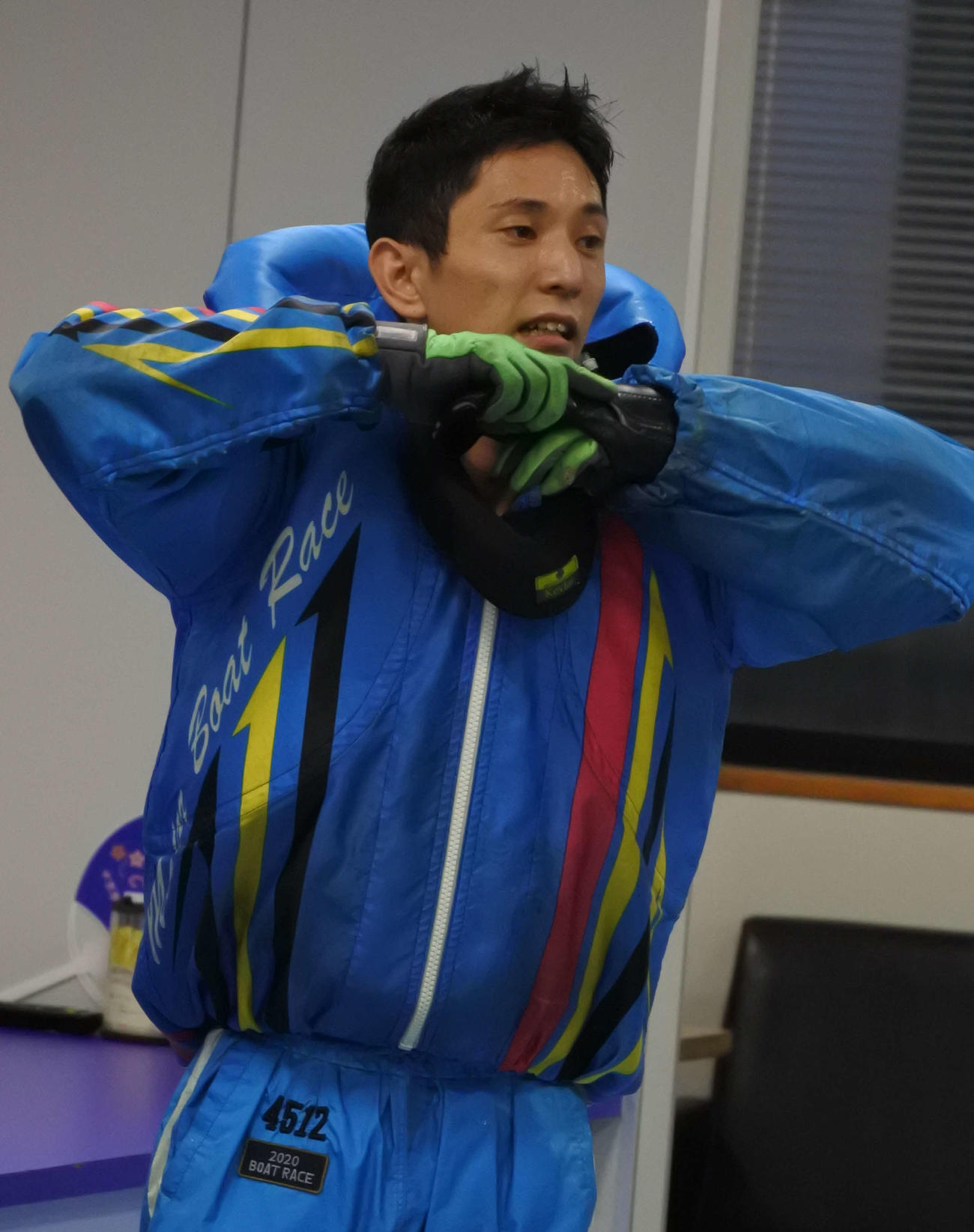 高野哲史が得点率トップを快走中。予選首位通過は譲れない（撮影・川尻将志）
