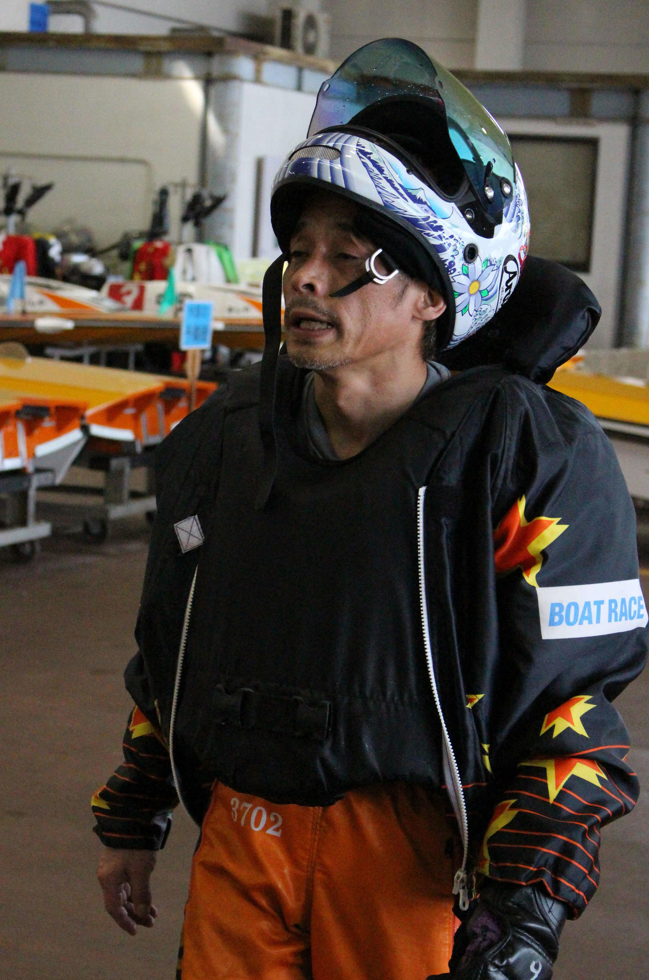 貞兼淳二が準優11Rで2着に入り、およそ1年6カ月ぶりに優勝戦に進出した

