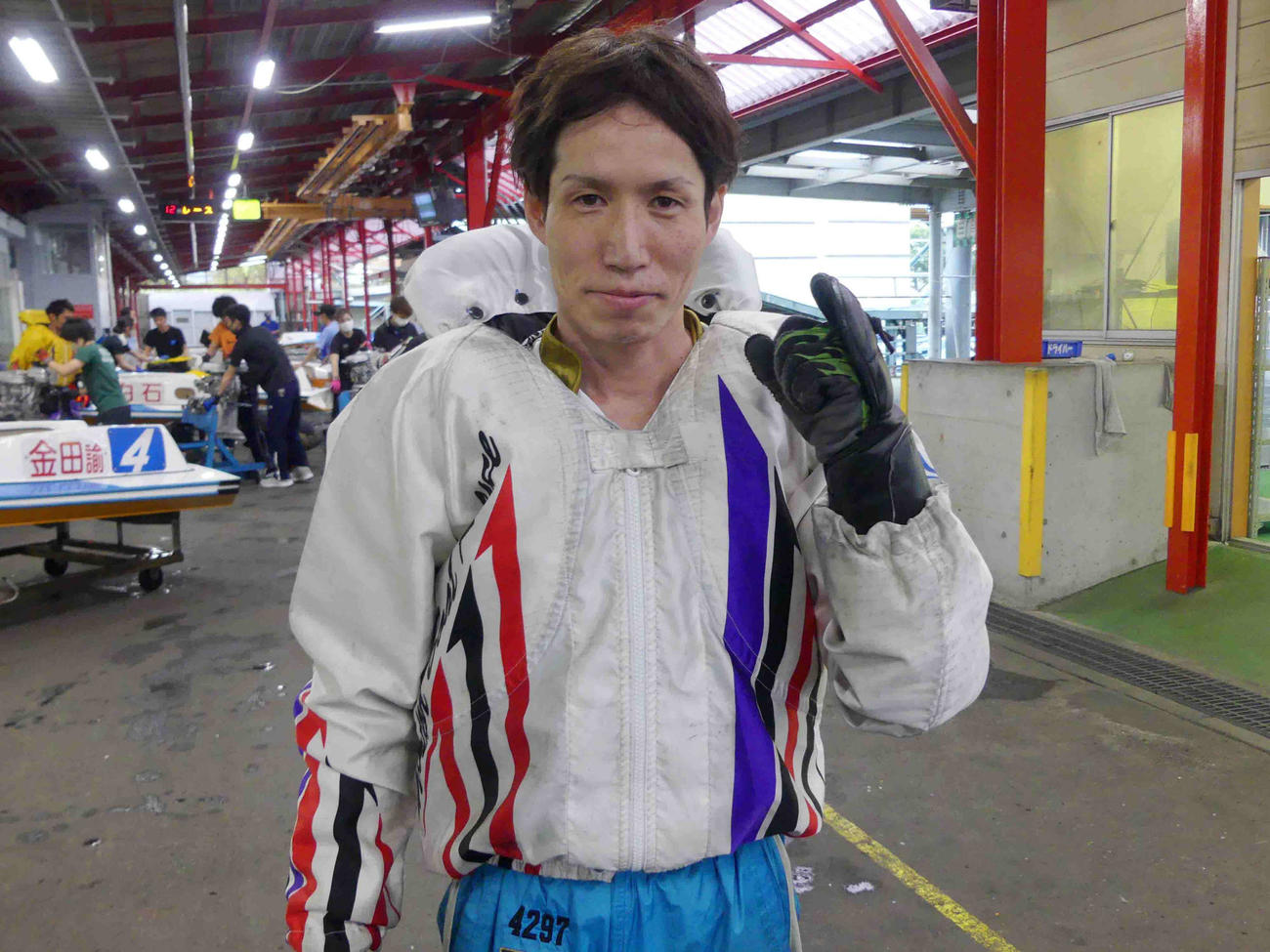 ※今年4度目のVを飾った山田哲也。当地優勝はおよそ4年9ヶ月ぶりと久々だ