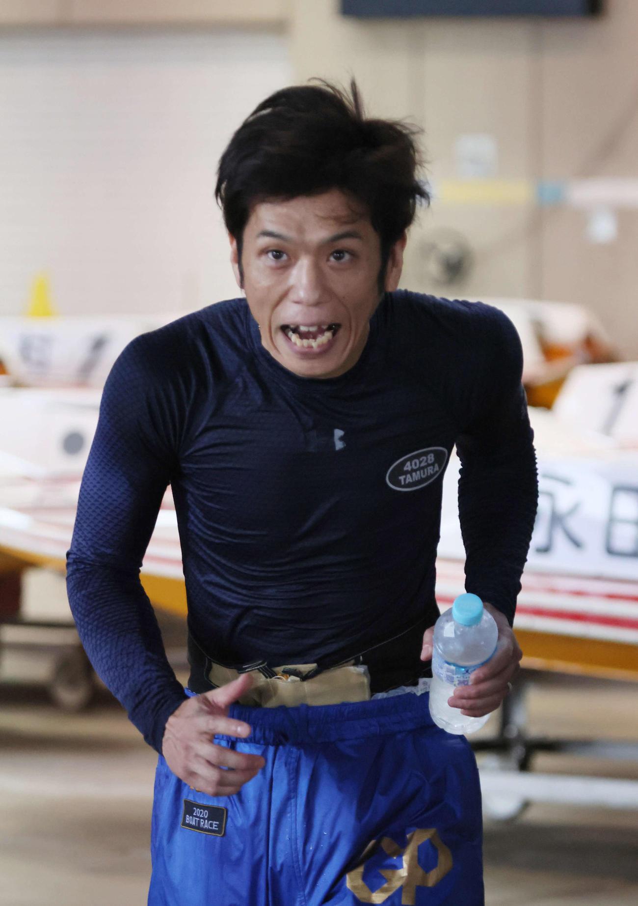 初日ドリームを制した田村隆信（撮影・加藤孝規）
