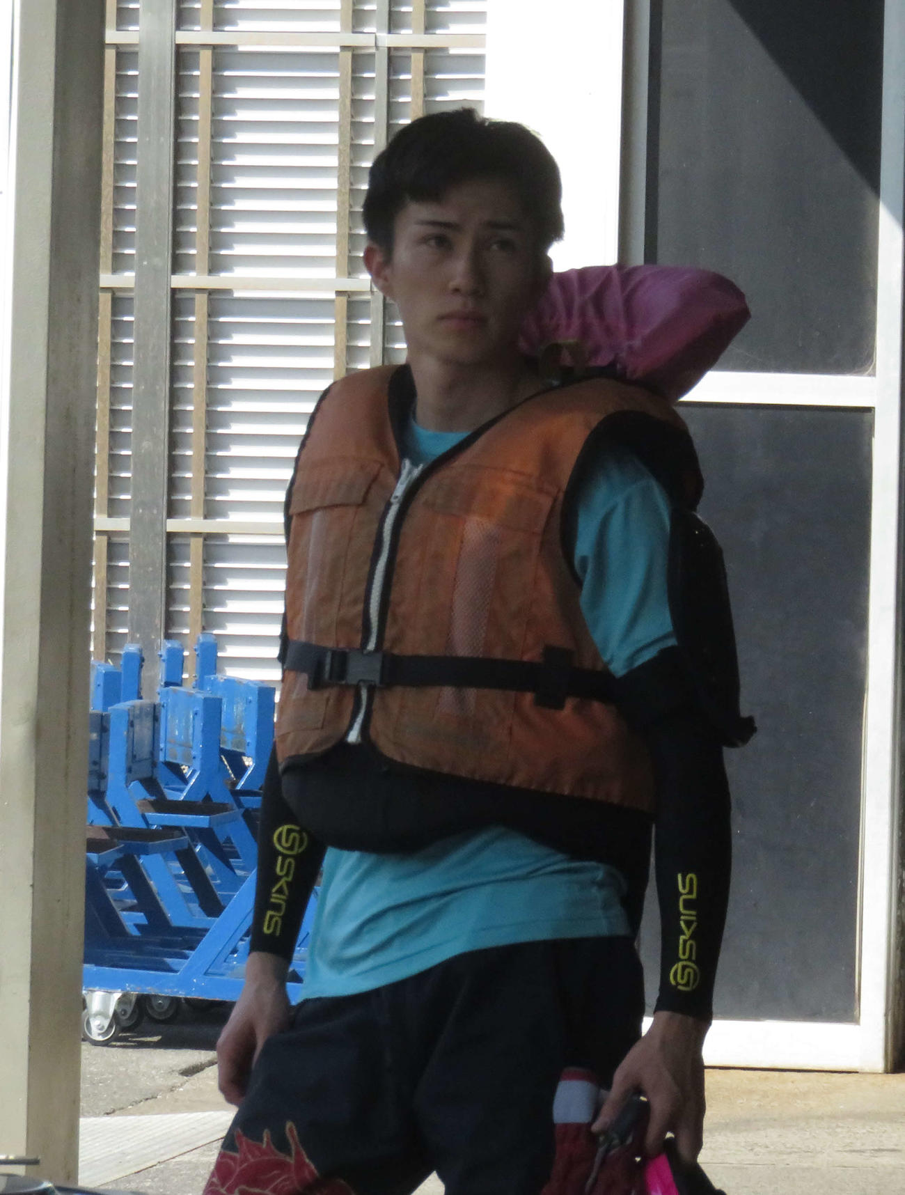 当地の攻略へ気合が入る上田健太