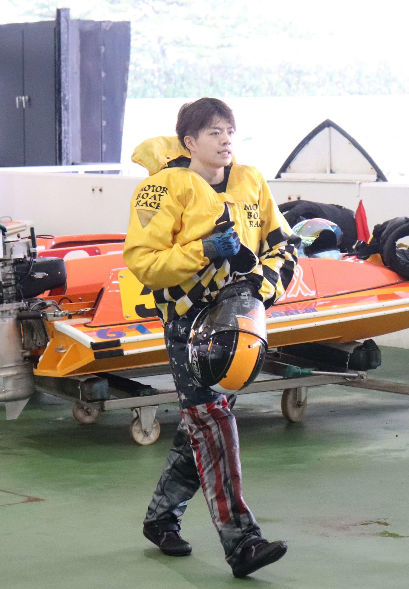 為本智也が元気いっぱい。デビュー初優出を目指す