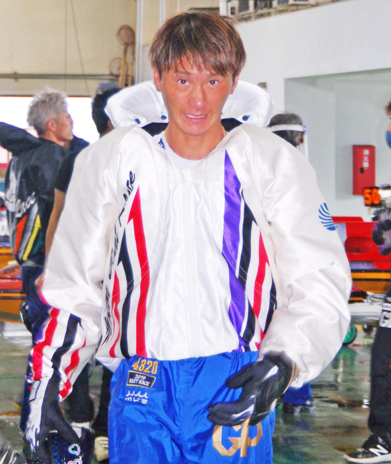 今年13度目の優勝を狙う峰竜太