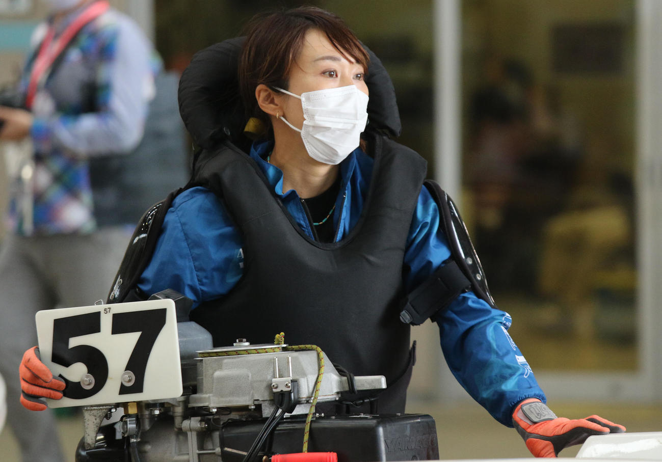約9カ月ぶりに徳山へ参戦する今井美亜
