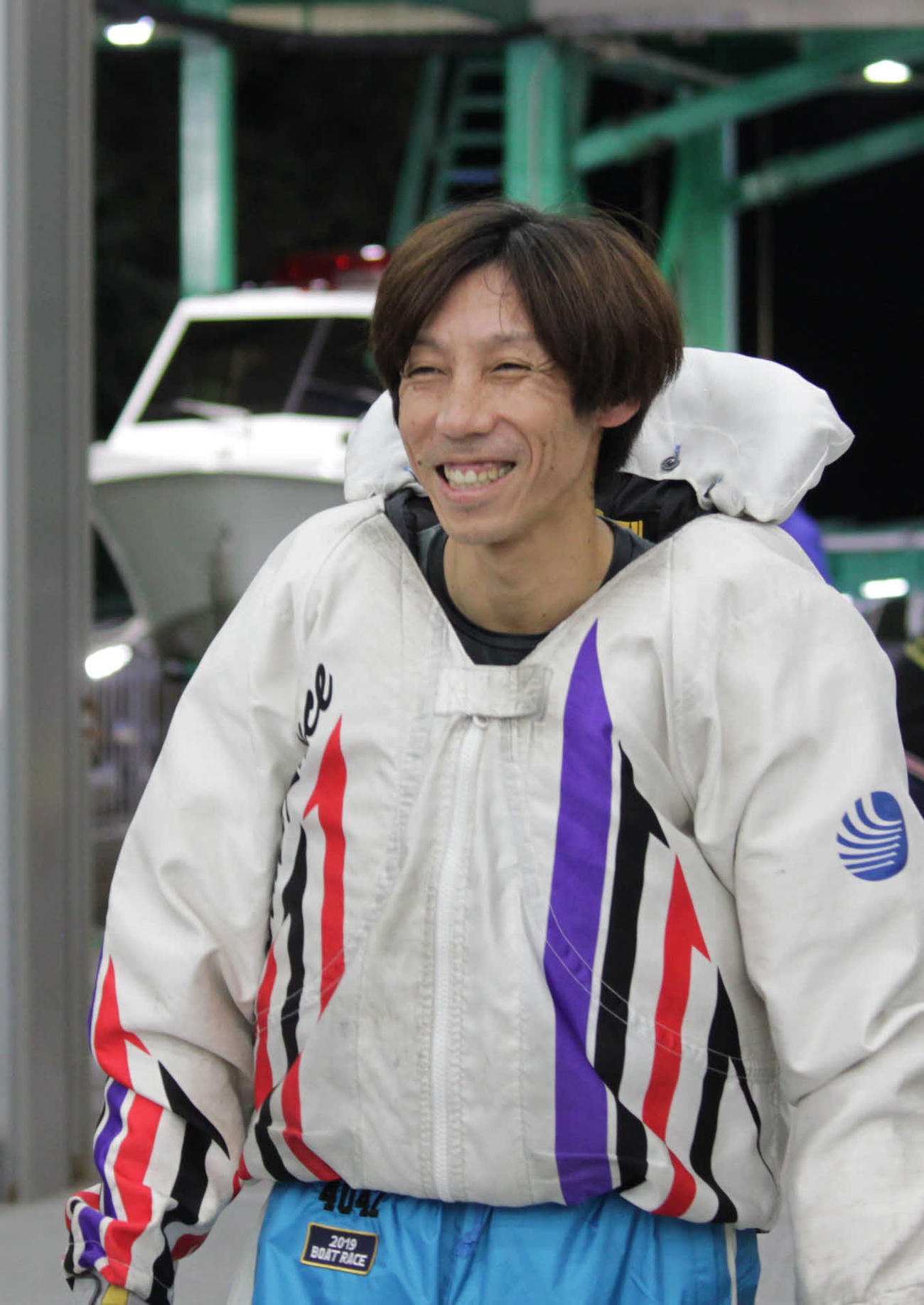 丸岡正典がしっかりと逃げ切り、今年初優勝を飾った（撮影・坂中昭子）
