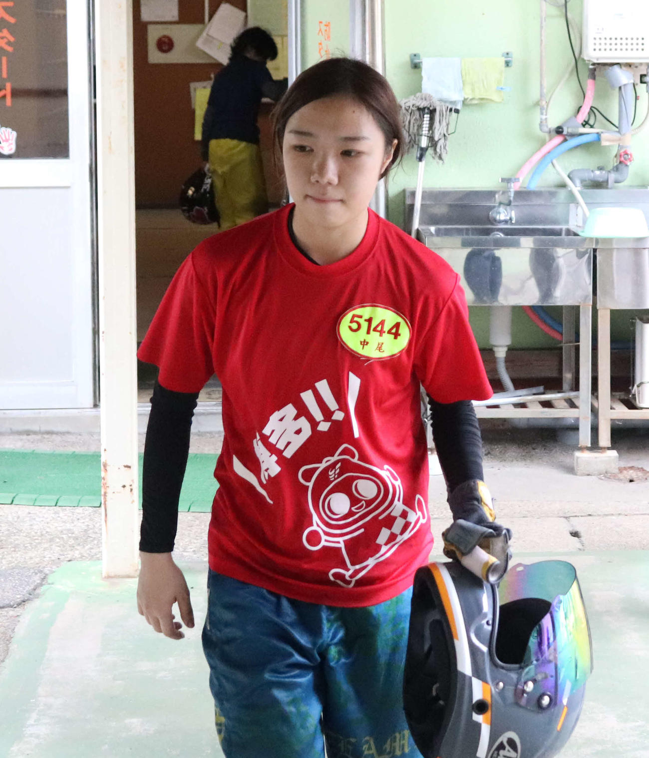 中尾彩香が2日目6Rでデビュー初の2着に入った