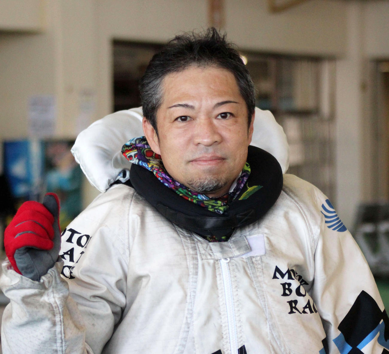 5日目9Rで逃げて通算1500勝を達成した井川大作（撮影・中牟田康）