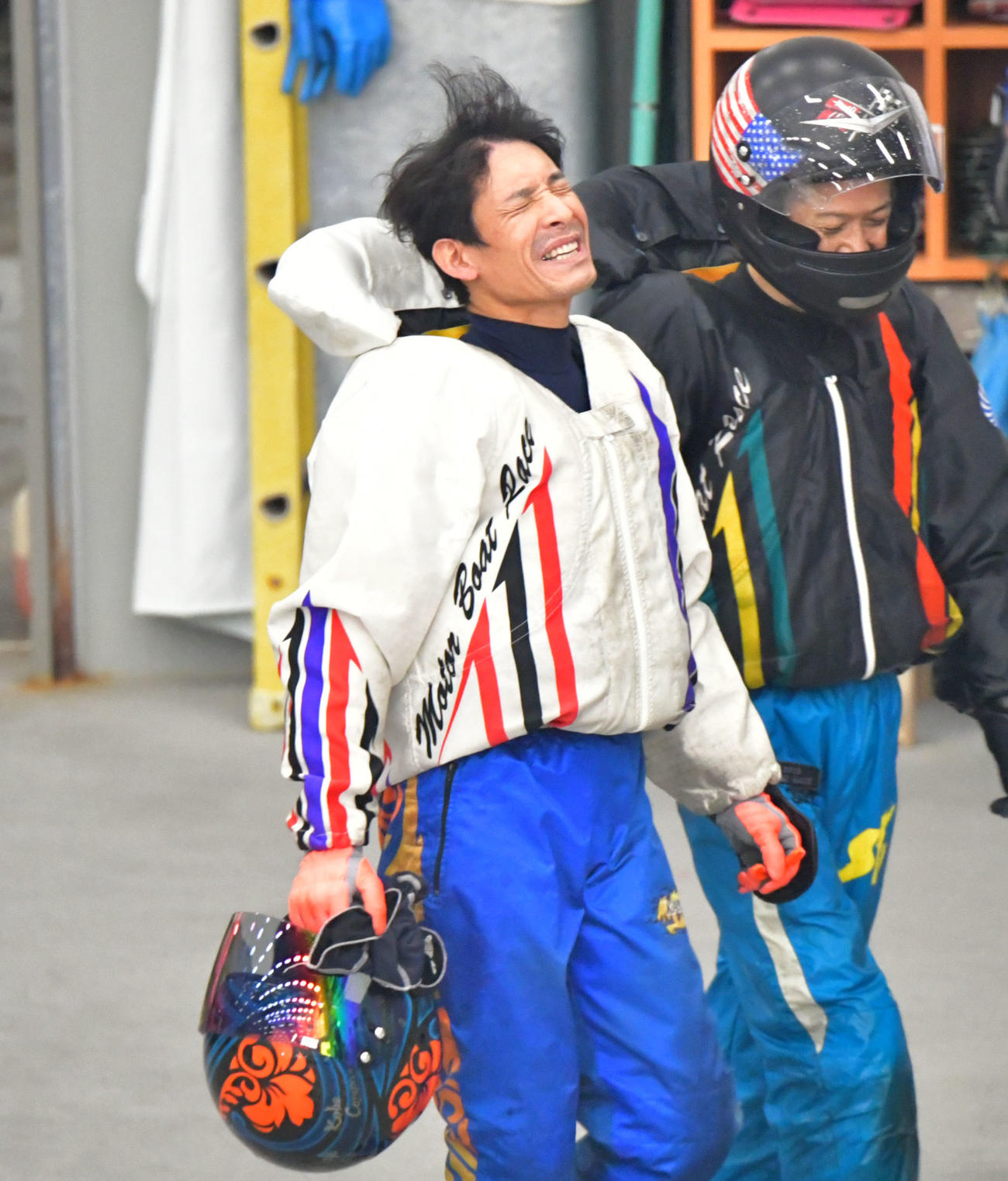 準優9Rで1着の金子龍介（撮影・外山鉄司）