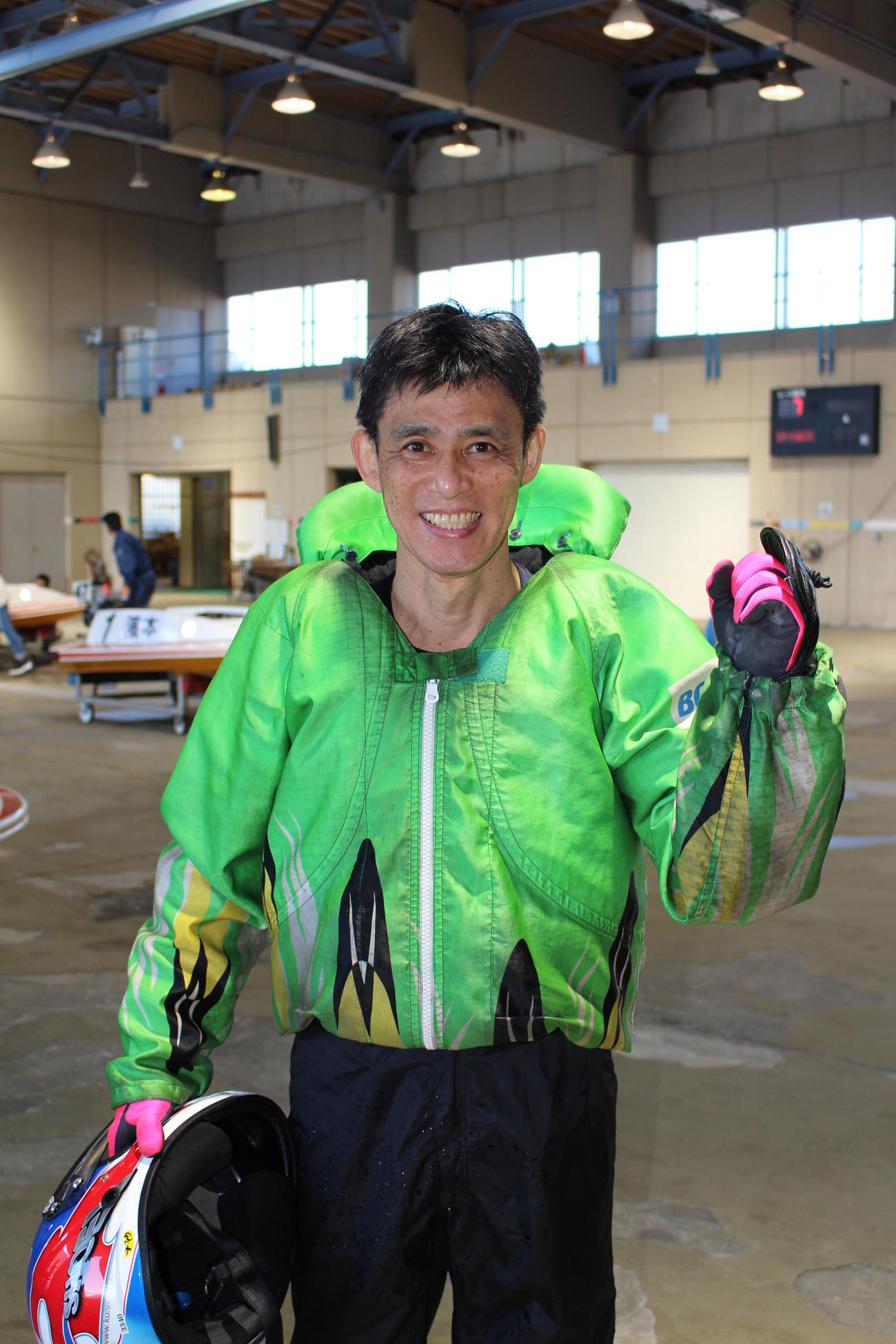 池田雷太が金星をゲットした