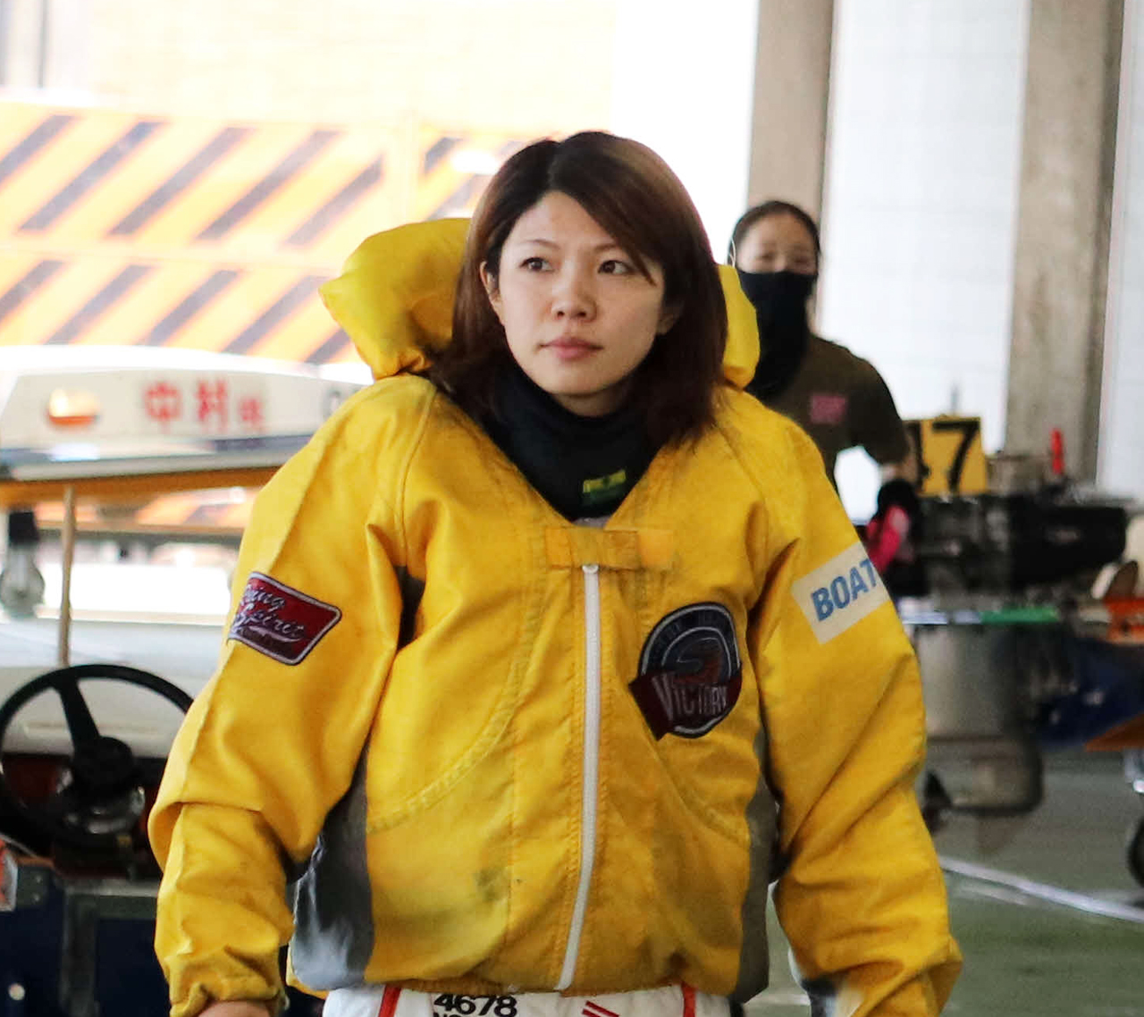 地元の意地で優出を目指す水野望美（撮影・工藤浩伸）