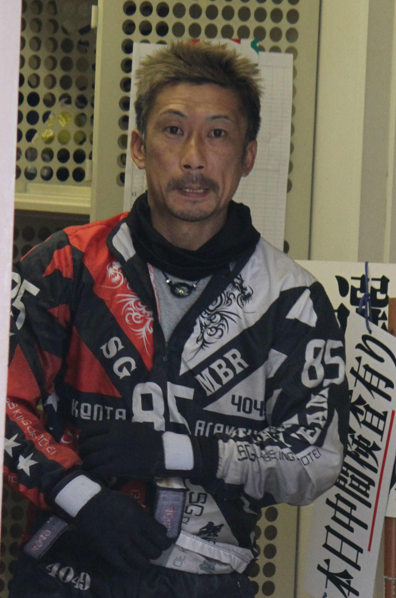 荒川健太はA1級へ向けてラストチャレンジ。しっかりクリアする（撮影・北條直治）