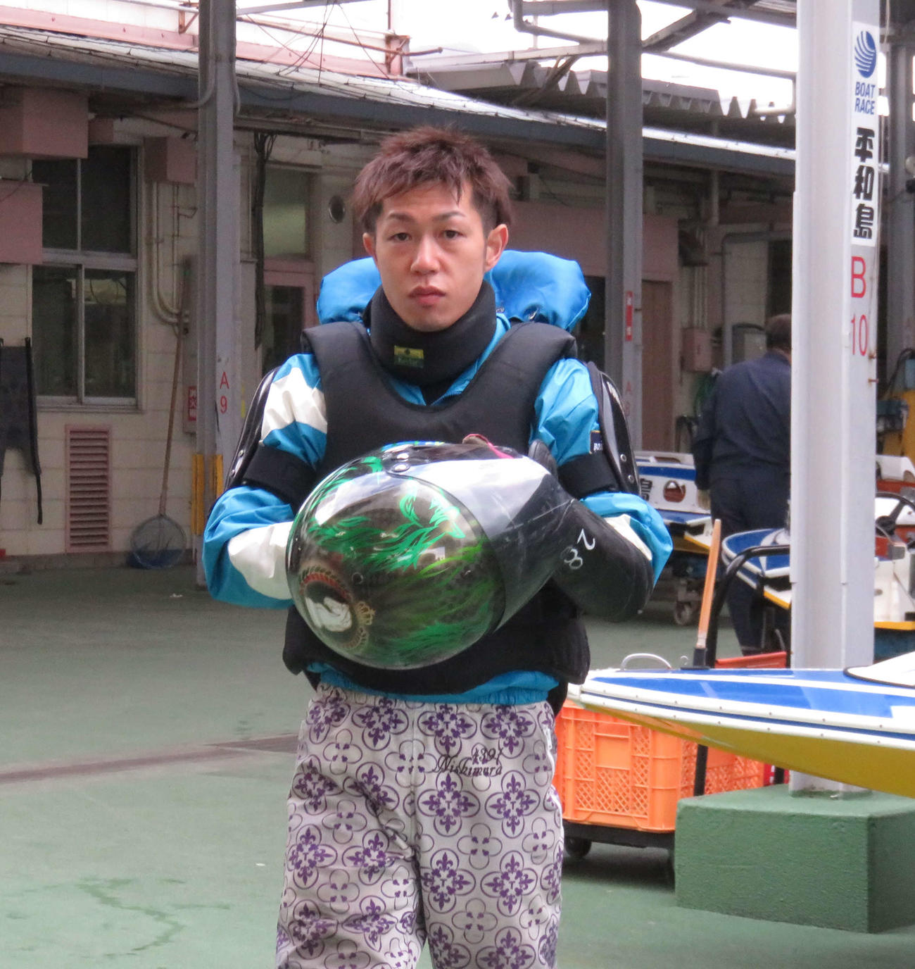 好発進へ意気込む西村拓也