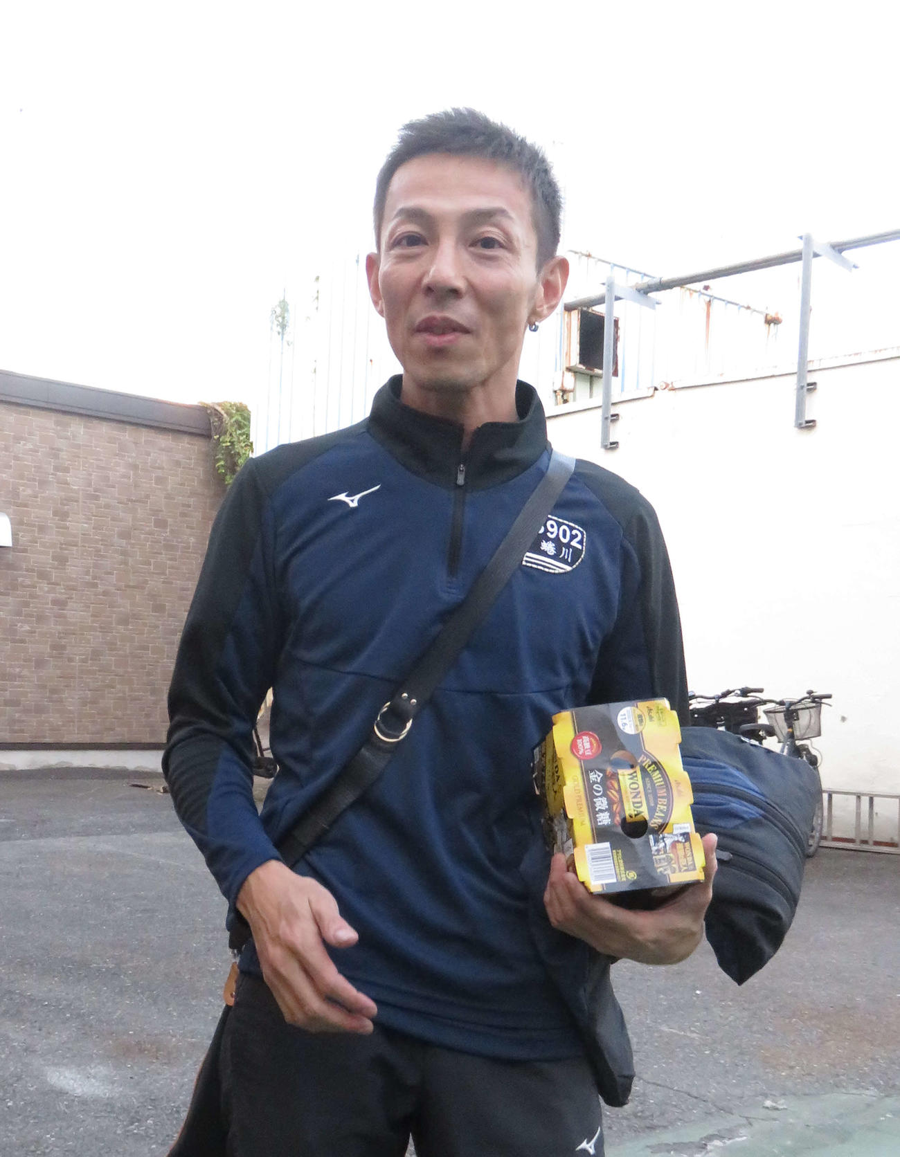2日目へ抱負を話す蜷川哲平