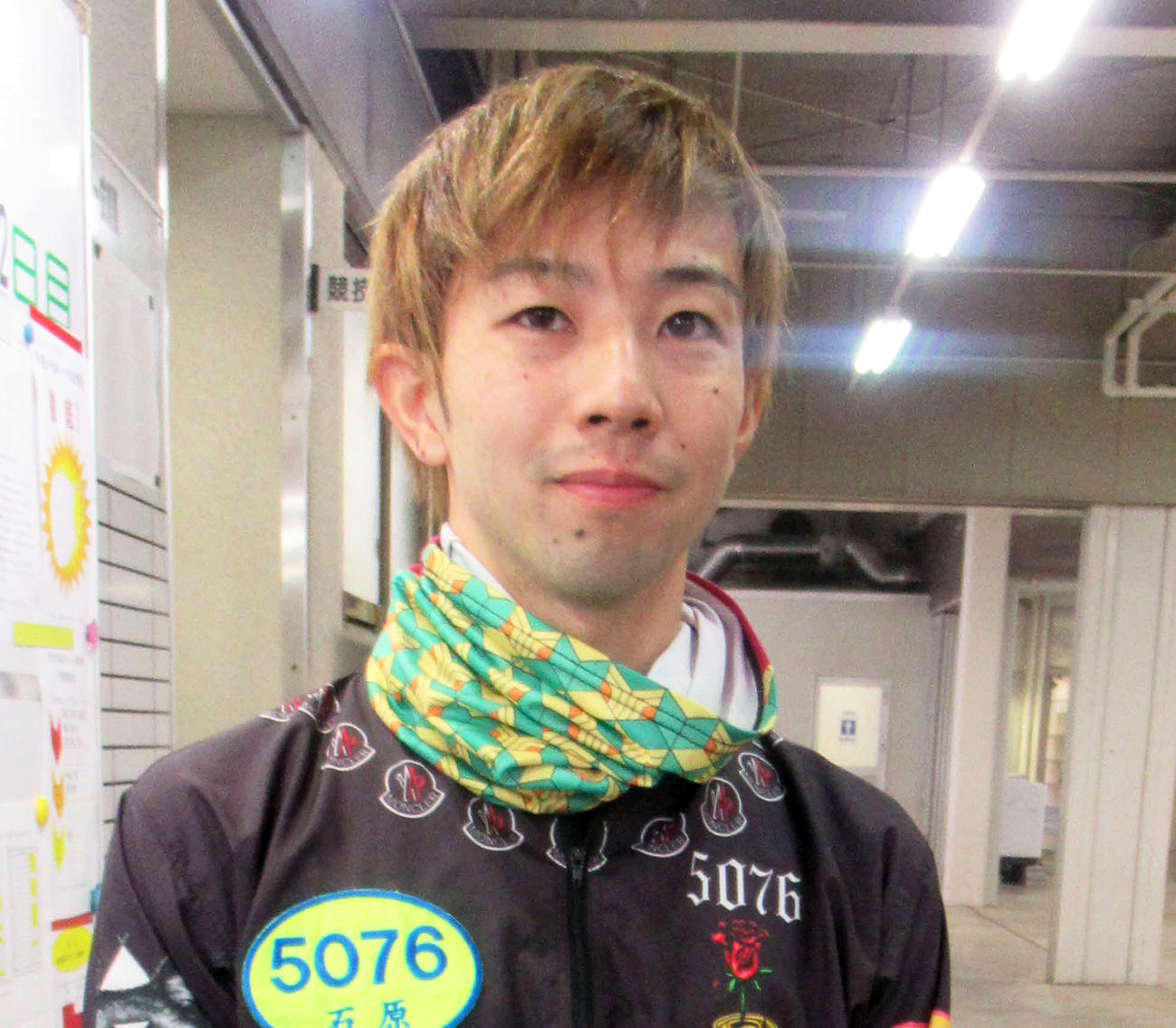 石原光は2日目1Rでツケマイを決め「スローデビュー戦」を白星で飾った（撮影・奈島宏樹）
