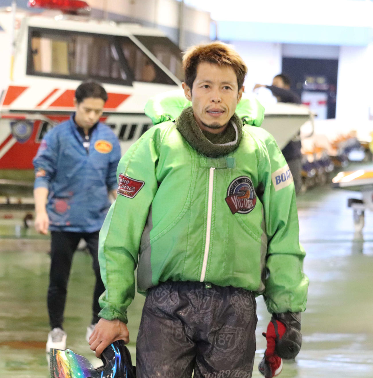 杉山正樹が優勝戦でまたしても高配当を誘う（撮影・工藤浩伸）