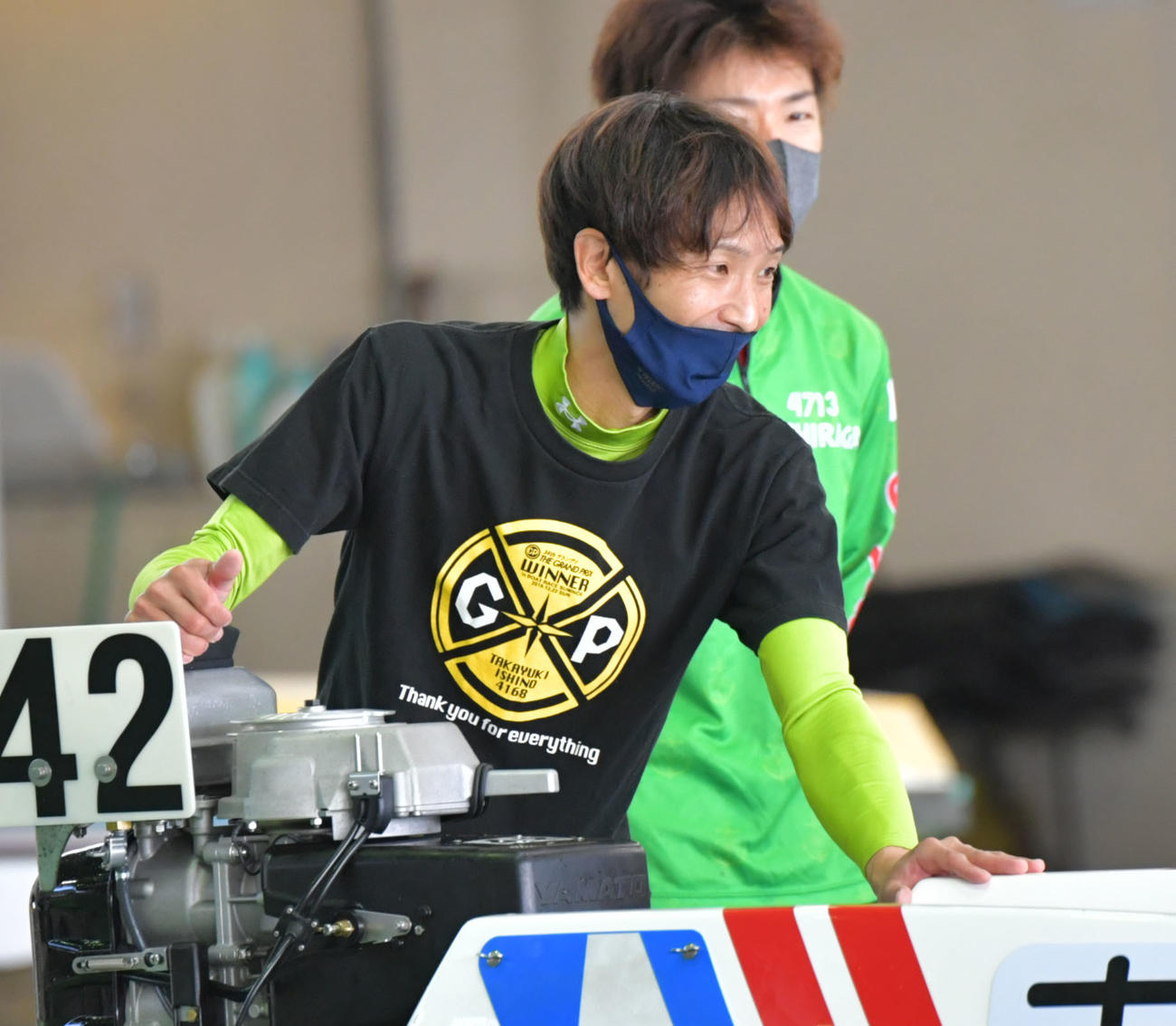 2日目4Rで2着と善戦した吉田拡郎