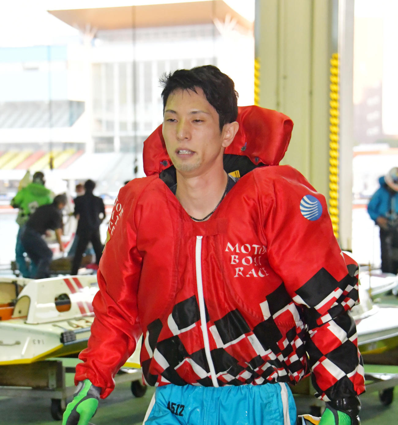 準優12Rを勝利した高野哲史（撮影・外山鉄司）