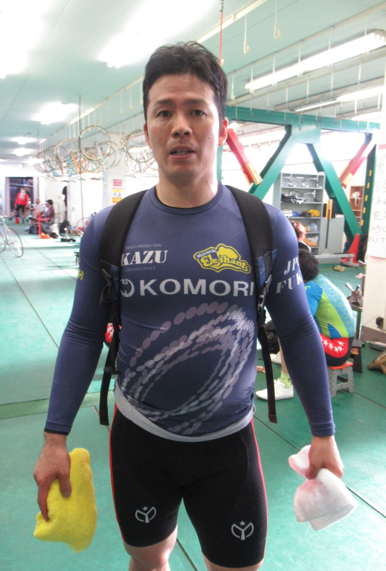 小森貴大が地元勝利を決めて準決に進出した（撮影・山田敏明）