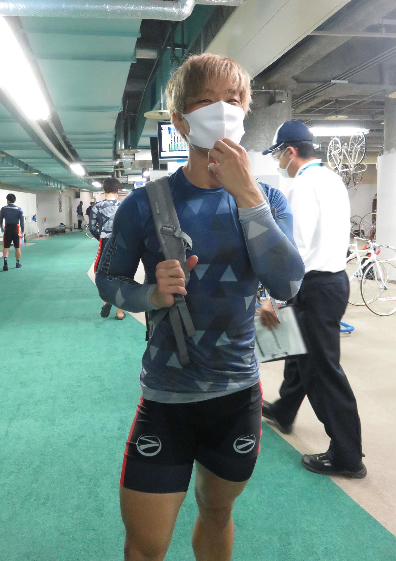 初のGP出場圏内の守沢太志は2予Bで敗退（撮影・山本幸史）
