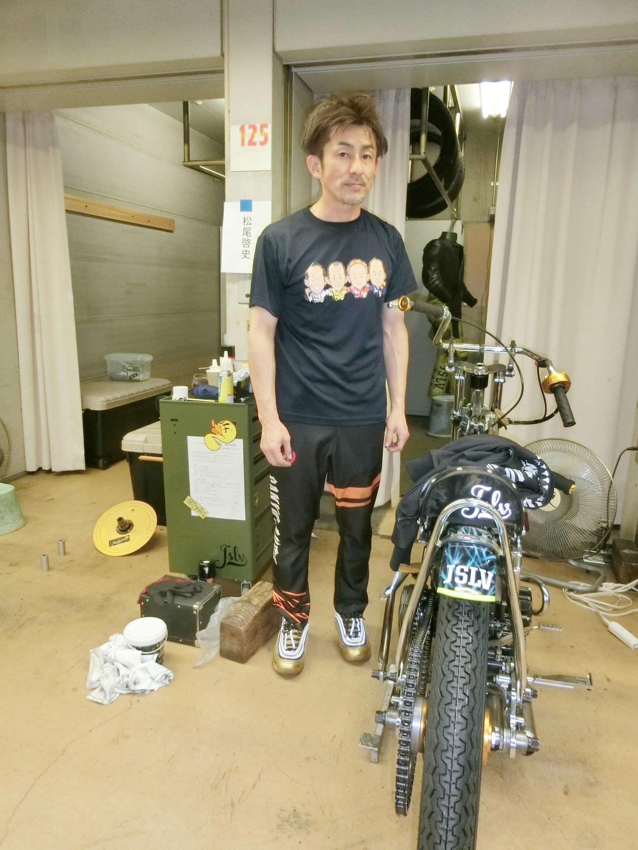 松尾啓史は連勝して優勝戦線に名乗りを上げた（撮影・海老原実）