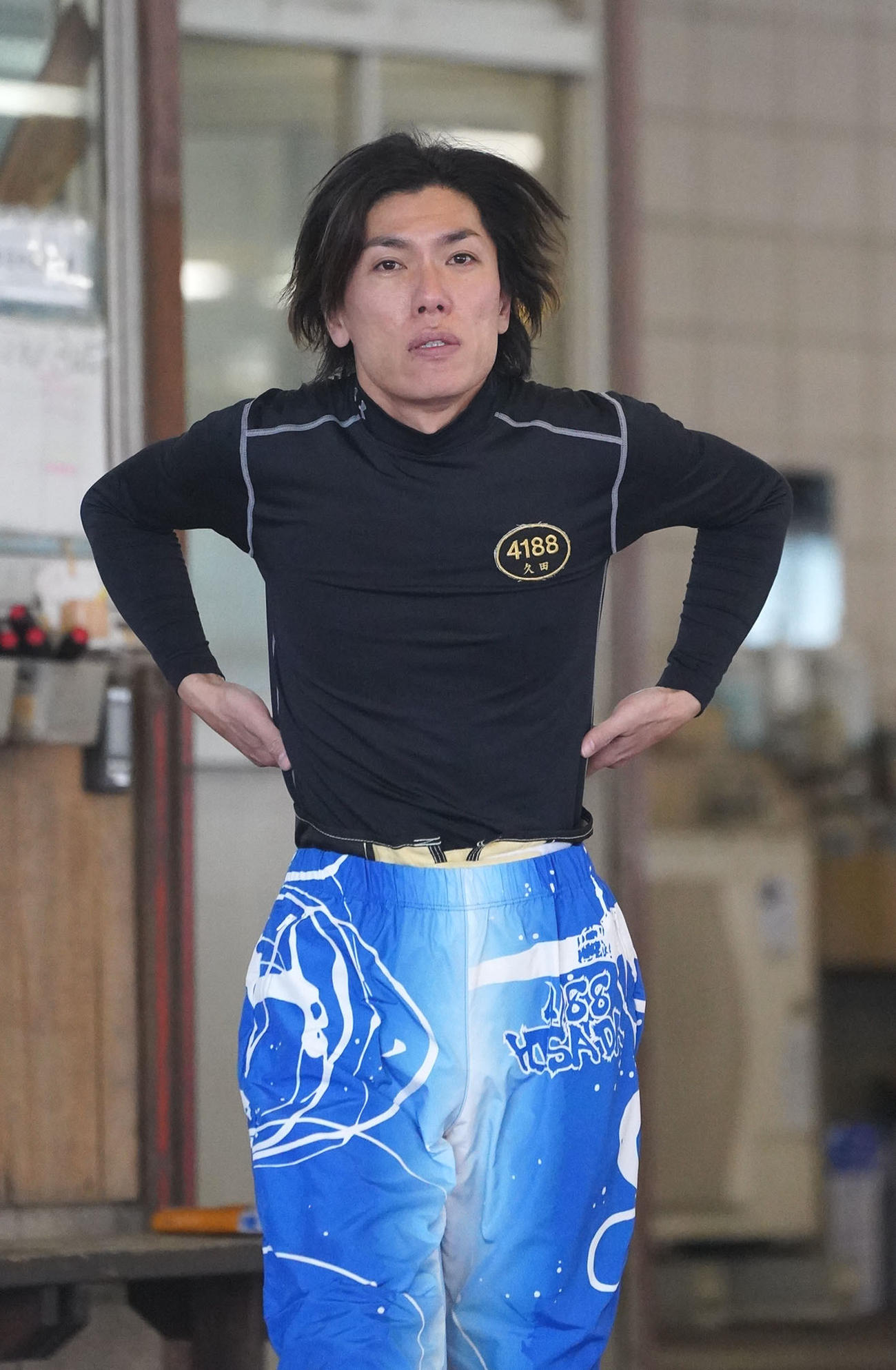 久田敏之（撮影・森本幸一）