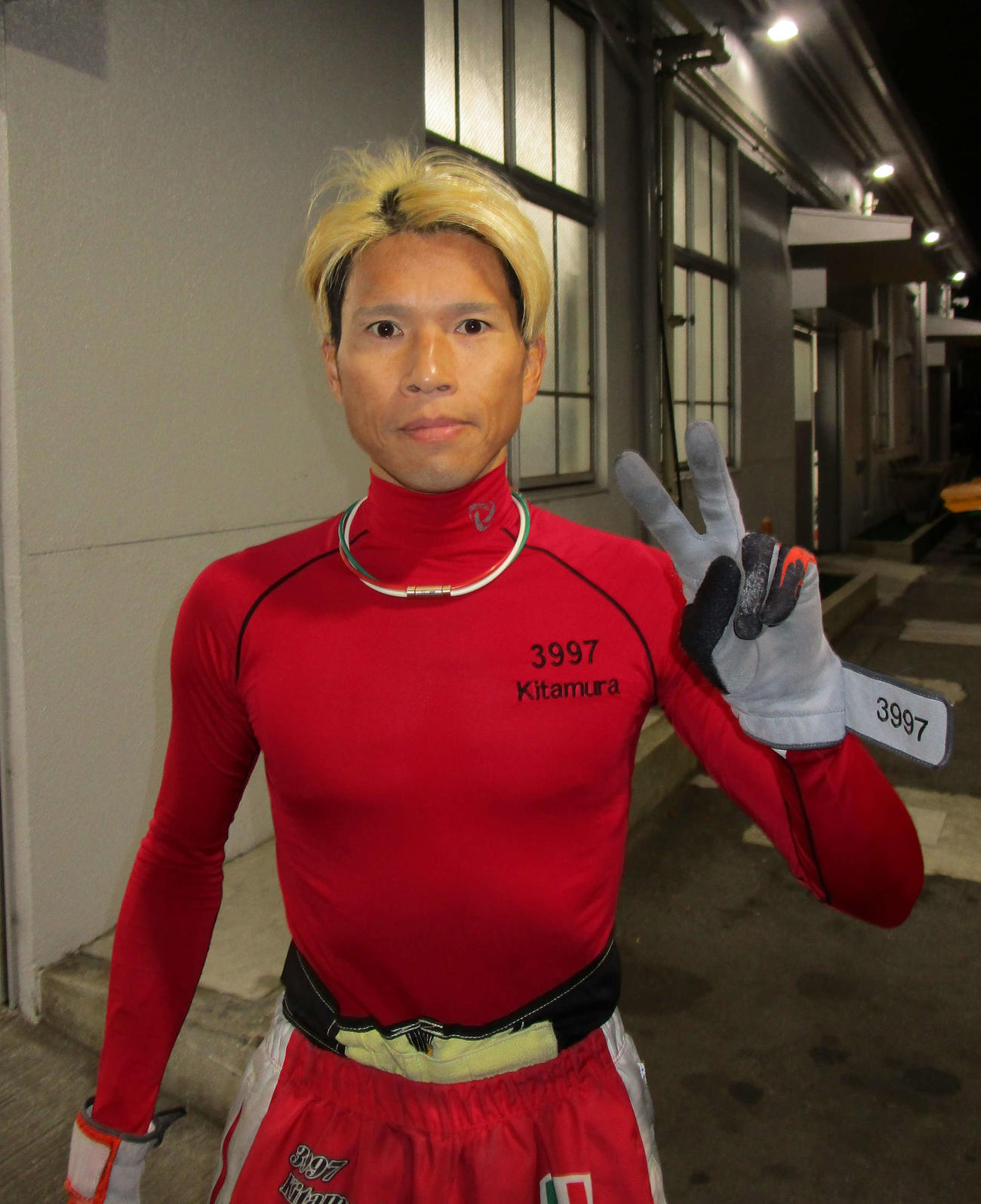 イン逃げで今年通算5回目の優勝を飾った北村征嗣（撮影・安井雅彦）